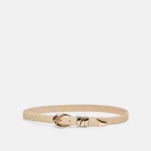 MIXED METAL BUCKLE BELT SAND