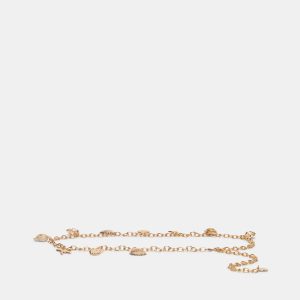 SHELL CHAIN LINK BELT GOLD