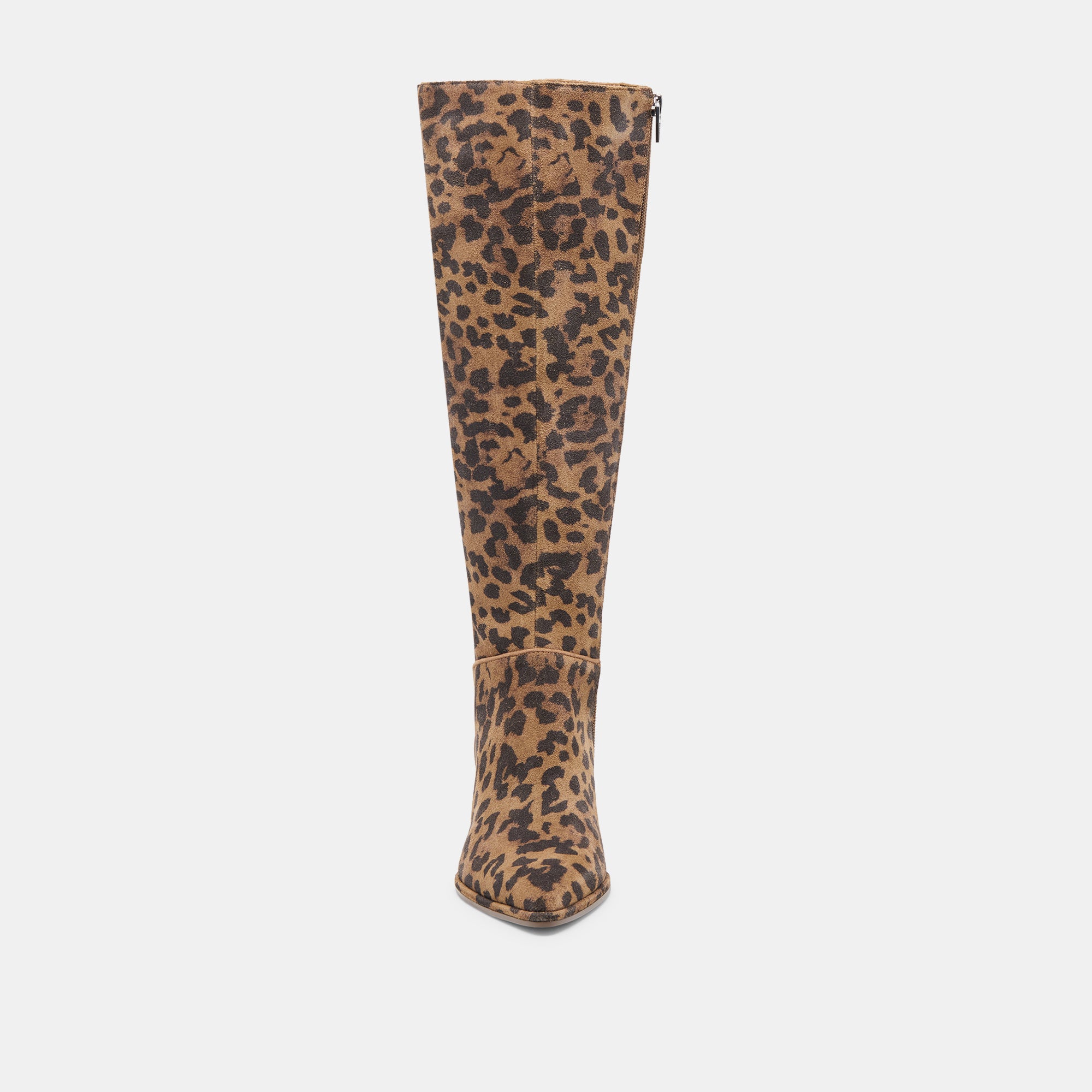 ALDY BOOTS BROWN LEOPARD PRINTED SUEDE - Image 6