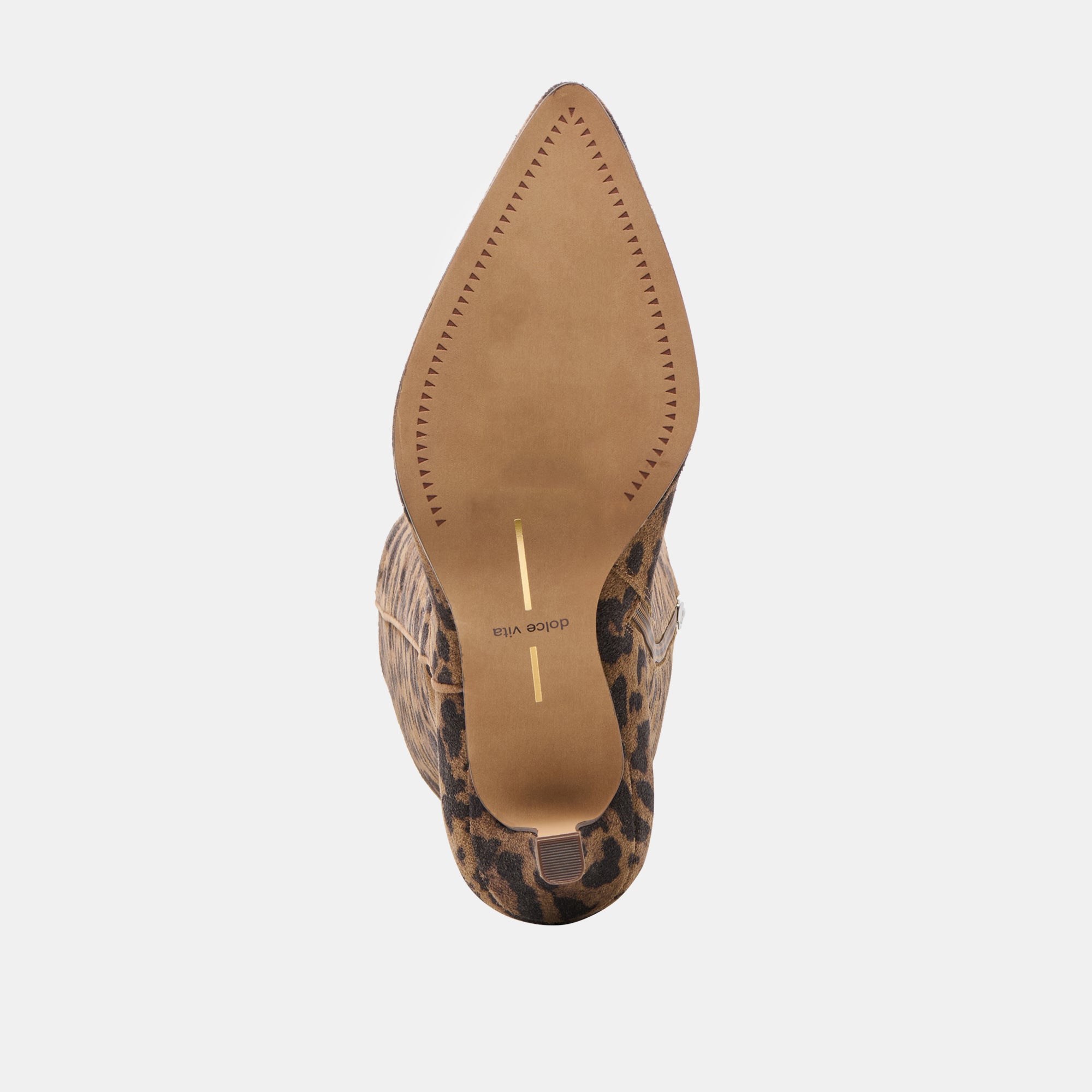 ALDY BOOTS BROWN LEOPARD PRINTED SUEDE - Image 9