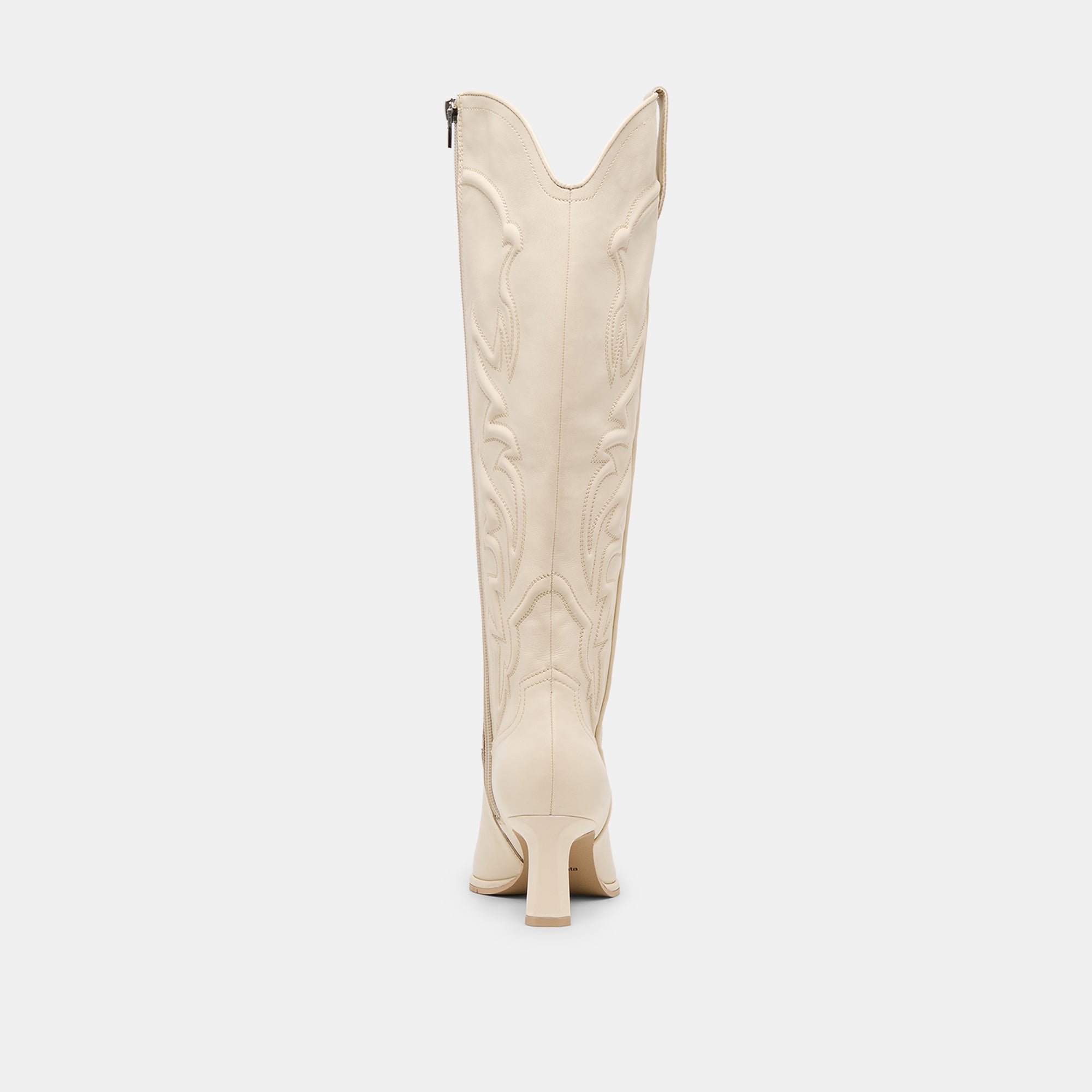 ALISA BOOTS CREME LEATHER - Image 10