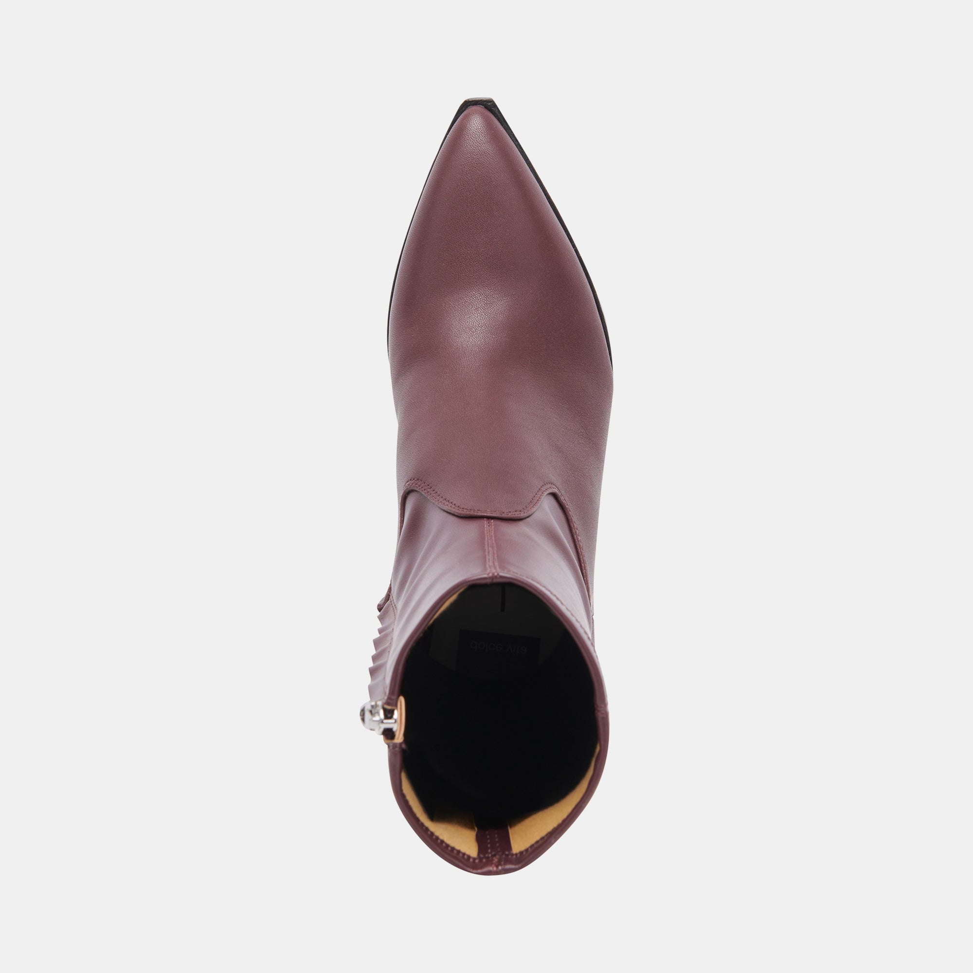 ARYA WIDE CALF BOOTS WINE LEATHER - Image 9