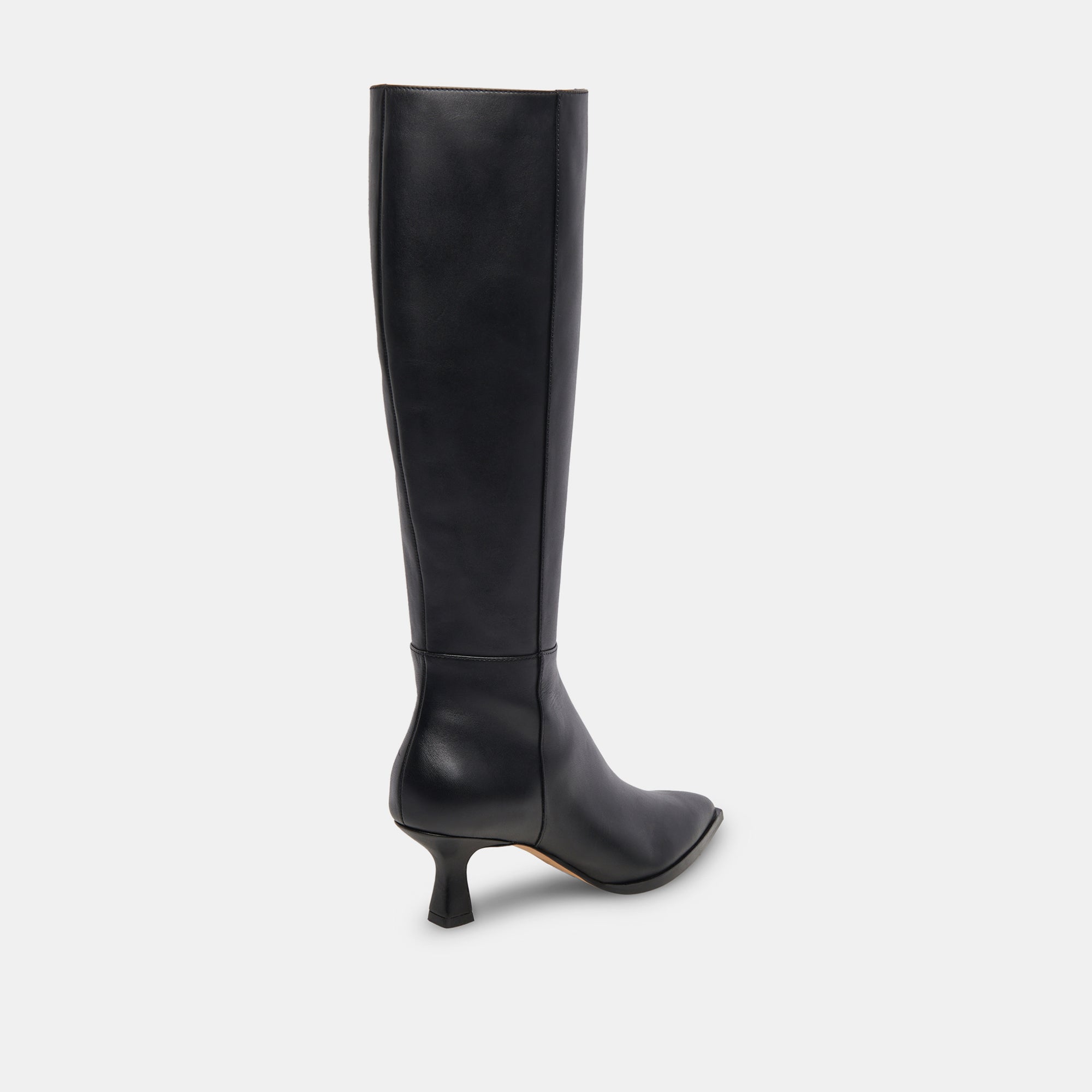 AUGGIE NARROW CALF BOOTS BLACK LEATHER - Image 3