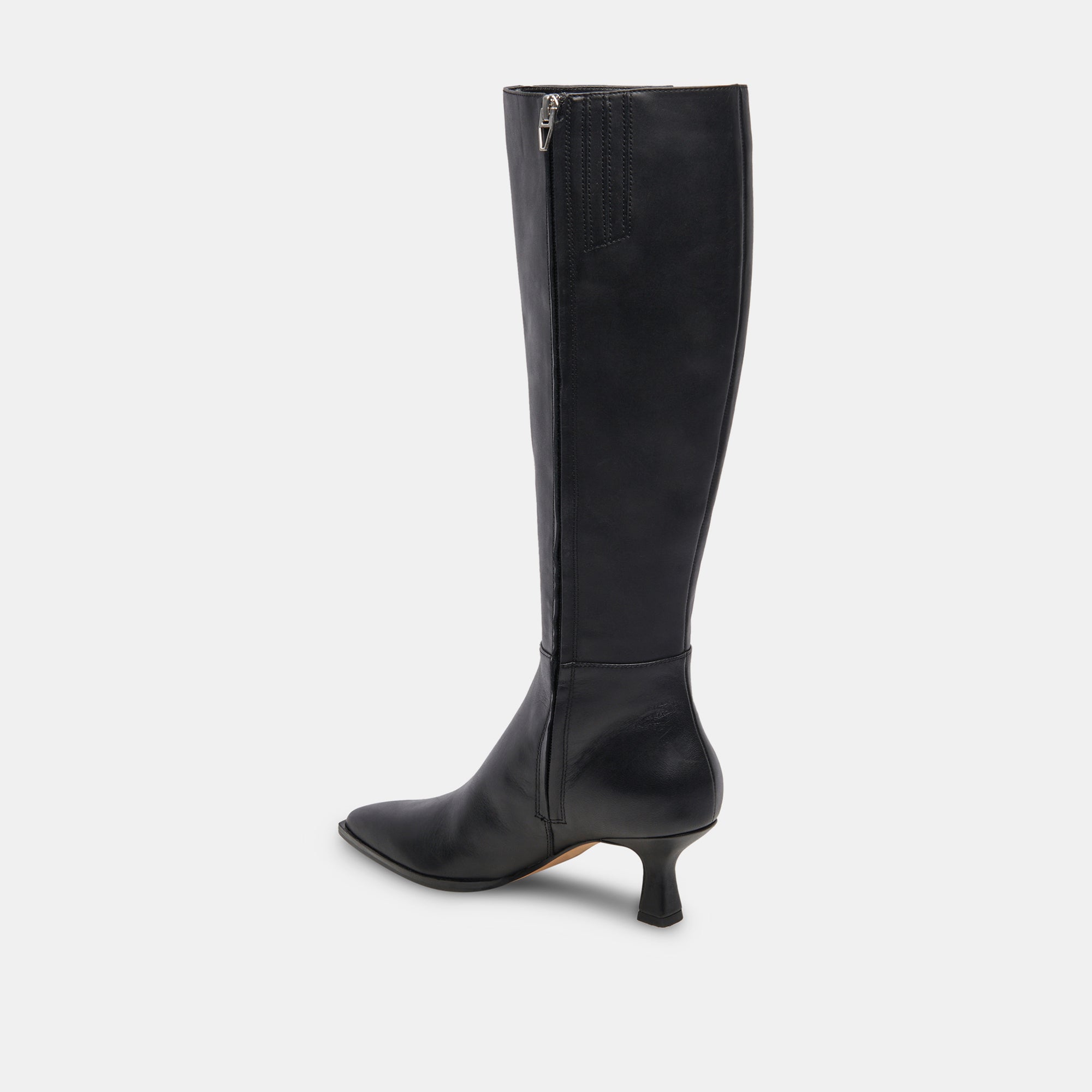 AUGGIE NARROW CALF BOOTS BLACK LEATHER - Image 5