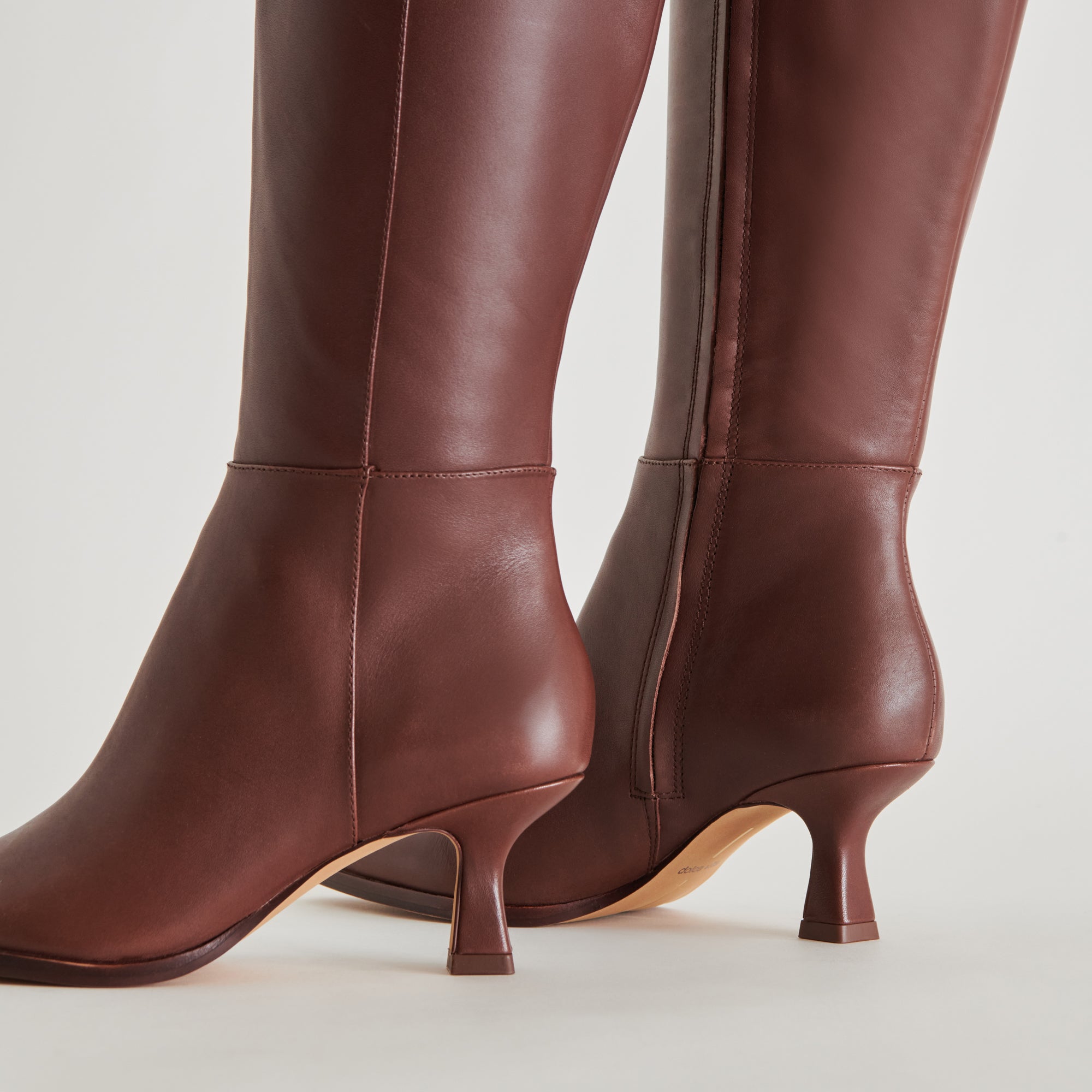 AUGGIE EXTRA WIDE CALF BOOTS CHOCOLATE LEATHER - Image 5