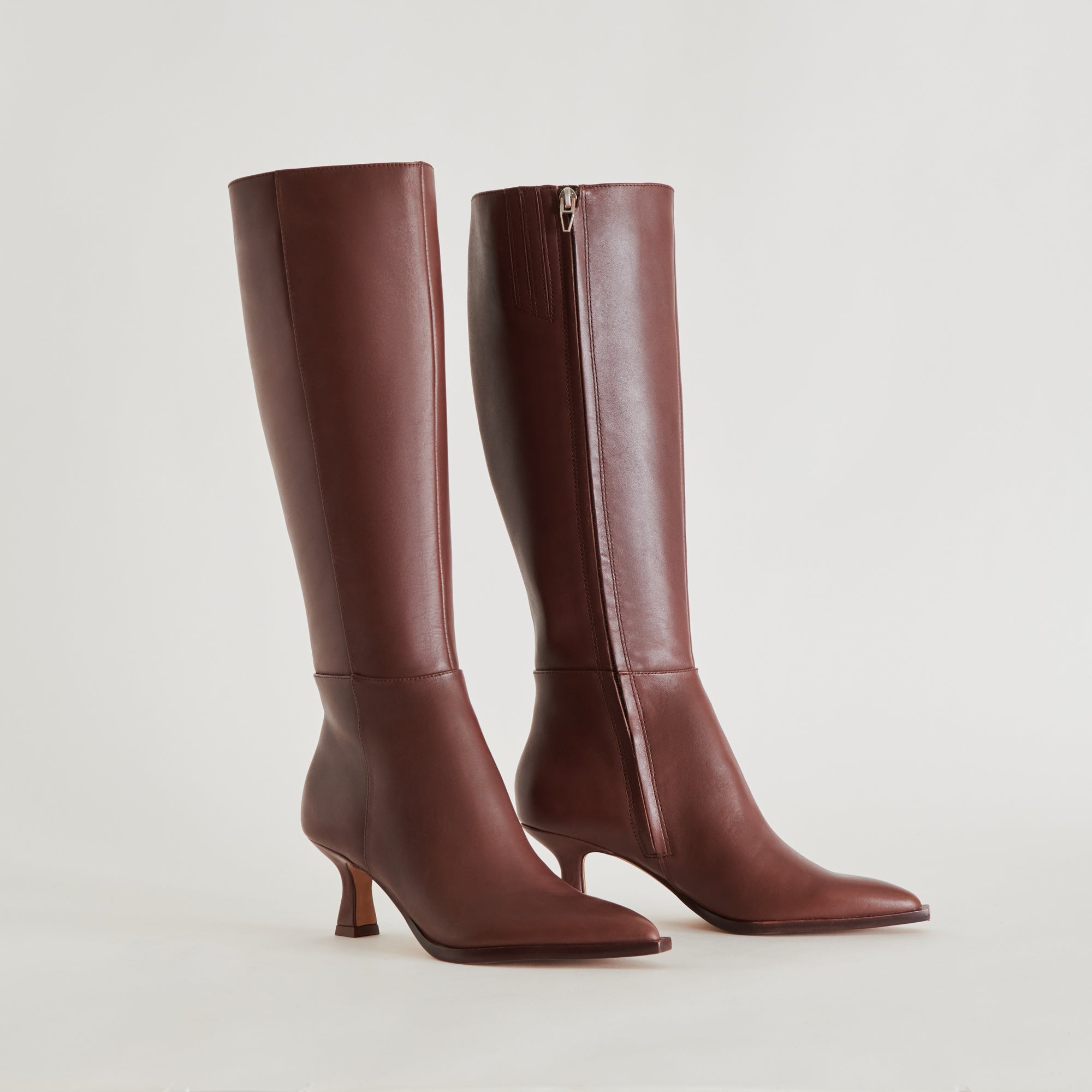 AUGGIE EXTRA WIDE CALF BOOTS CHOCOLATE LEATHER - Image 2