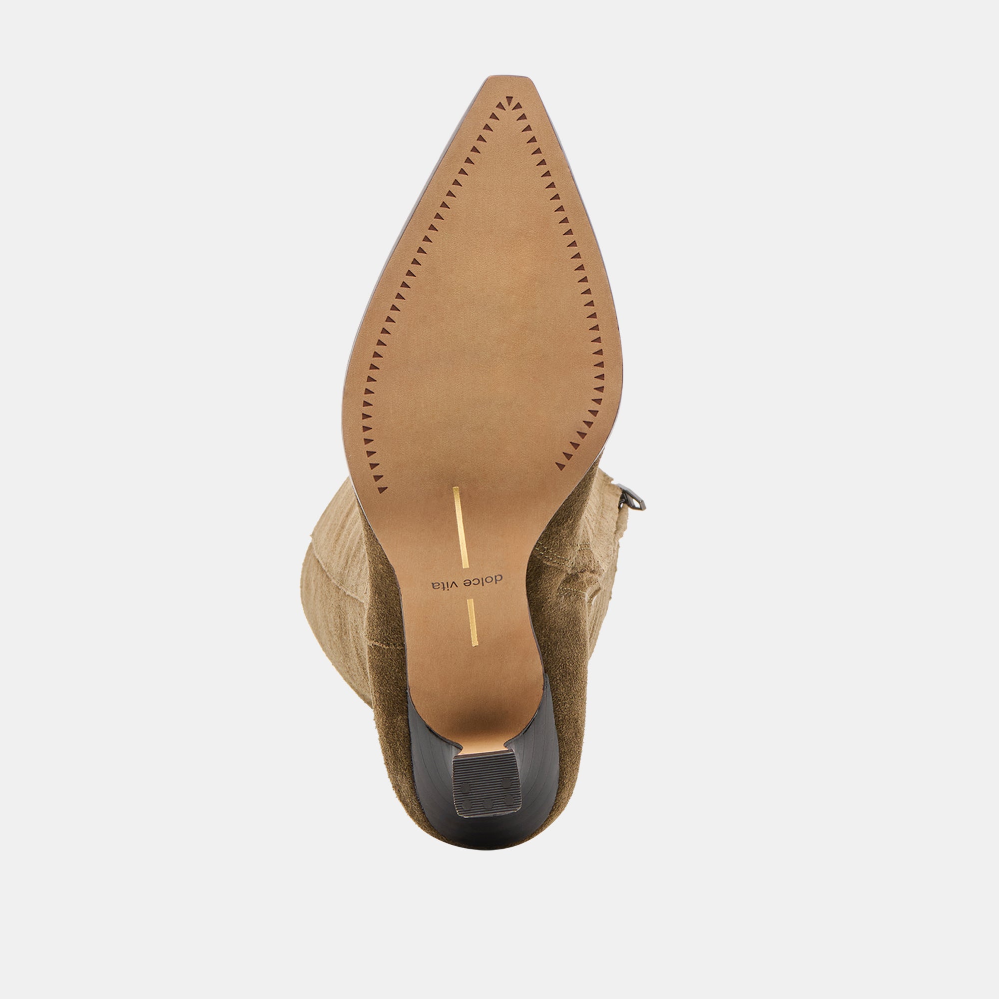 AUGGIE WIDE CALF BOOTS OLIVE SUEDE - Image 9