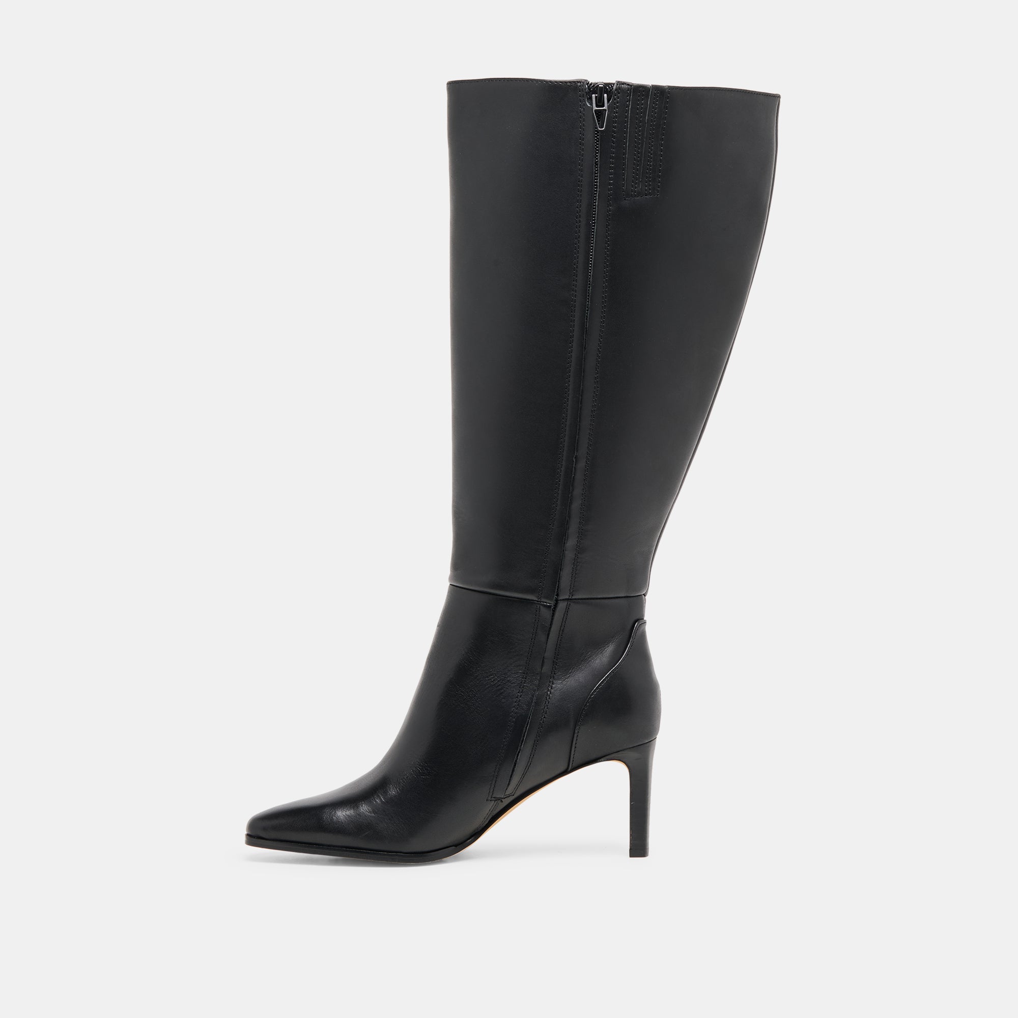 EMMI EXTRA WIDE CALF BOOTS BLACK LEATHER - Image 6
