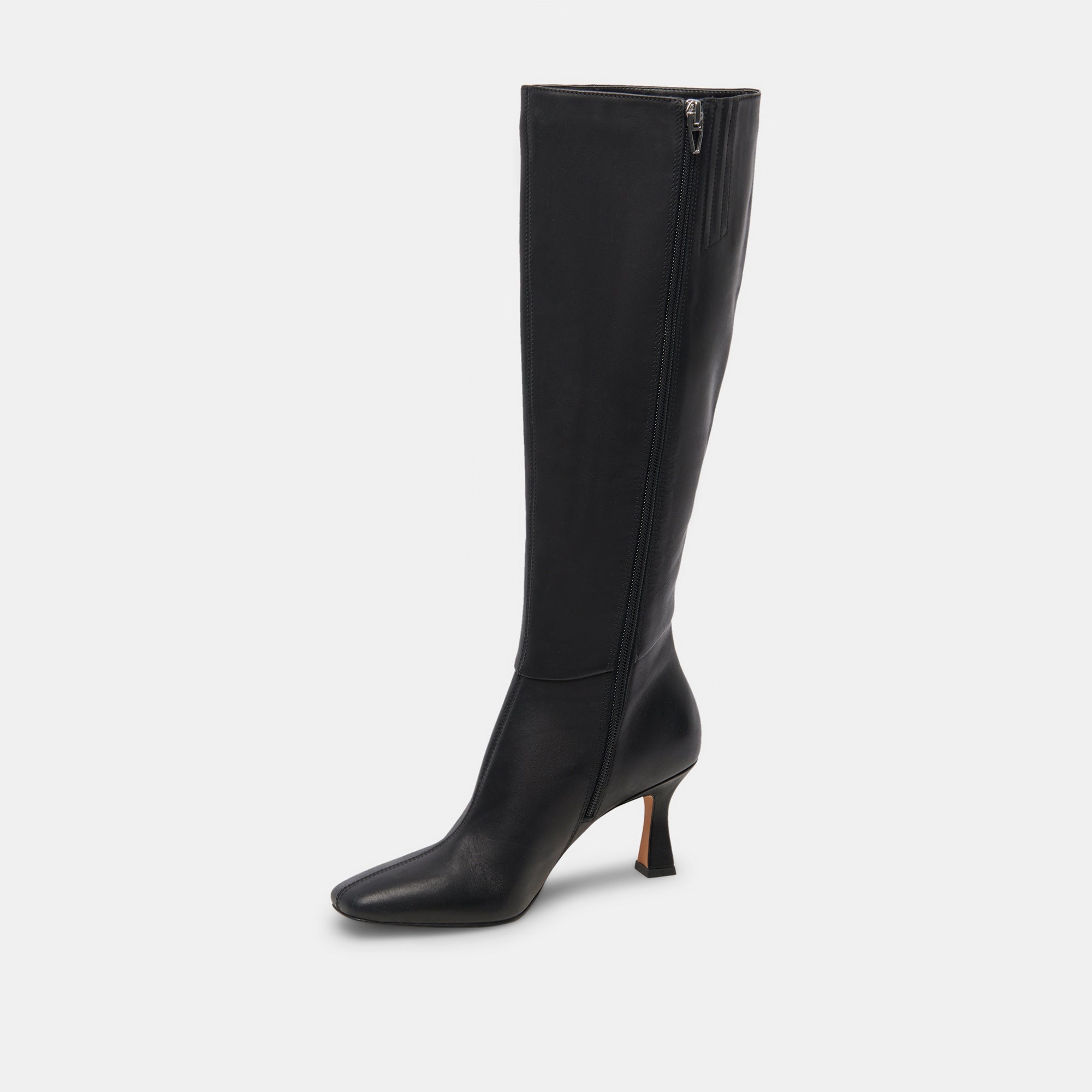 GYRA EXTRA WIDE CALF BOOTS BLACK LEATHER - Image 13