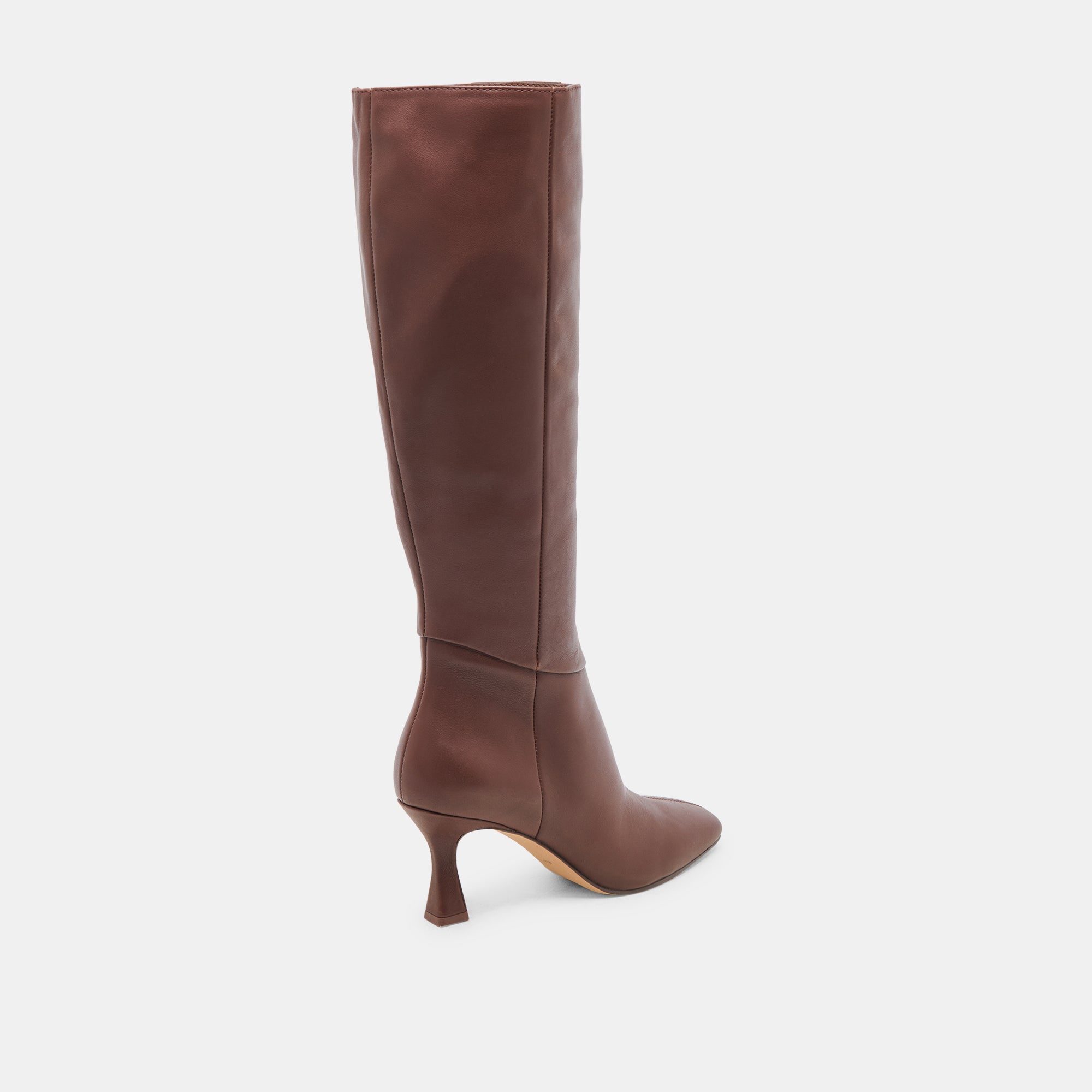 GYRA EXTRA WIDE CALF BOOTS CHOCOLATE LEATHER - Image 5