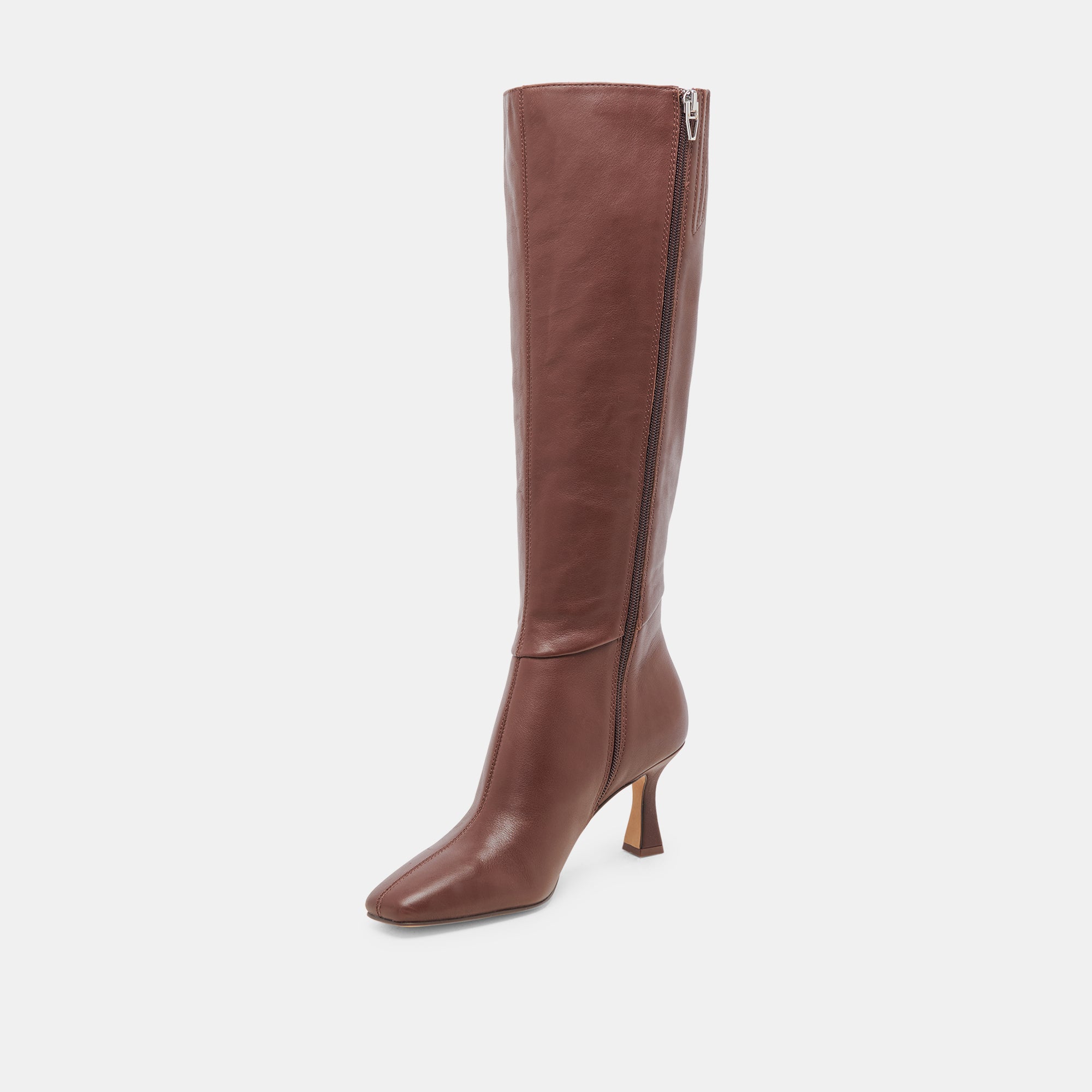 GYRA EXTRA WIDE CALF BOOTS CHOCOLATE LEATHER - Image 6