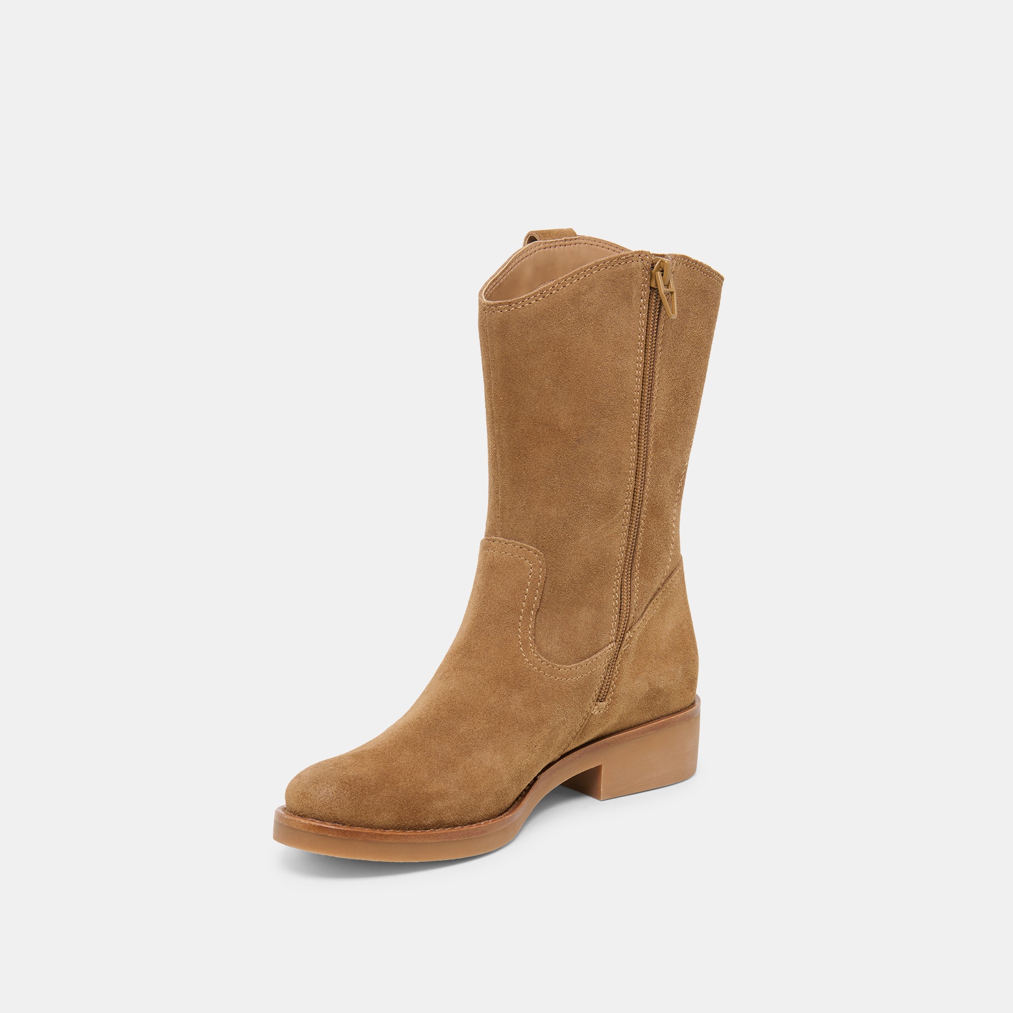 HALINE H2O BOOTS LT BROWN SUEDE - Image 4
