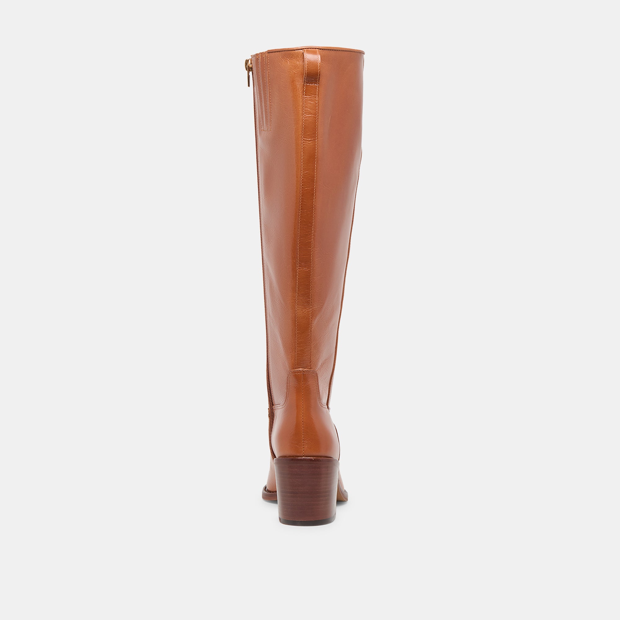 LUCYLE WIDE CALF BOOTS TAN LEATHER - Image 7