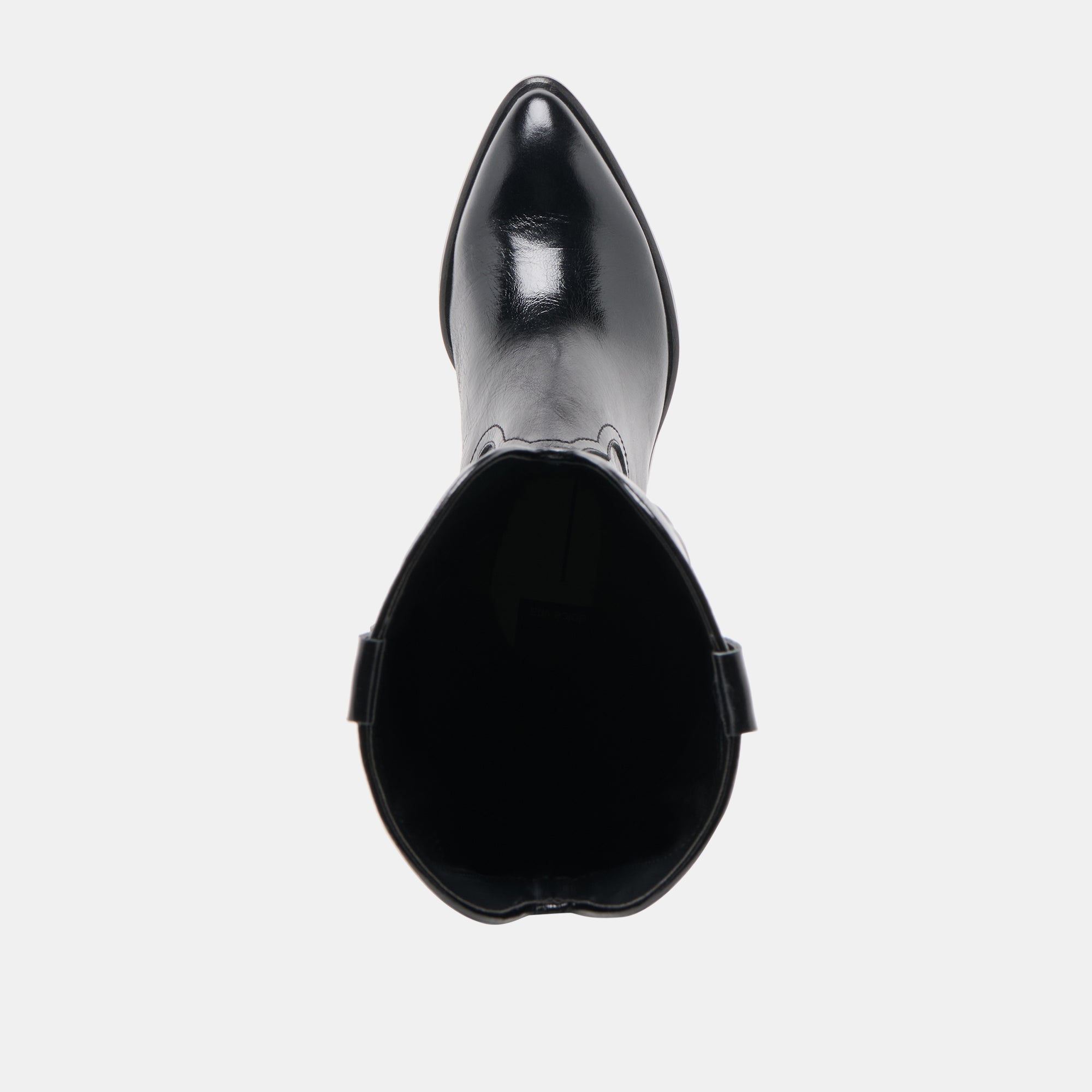 MIRLA EXTRA WIDE CALF BOOTS BLACK LEATHER - Image 10