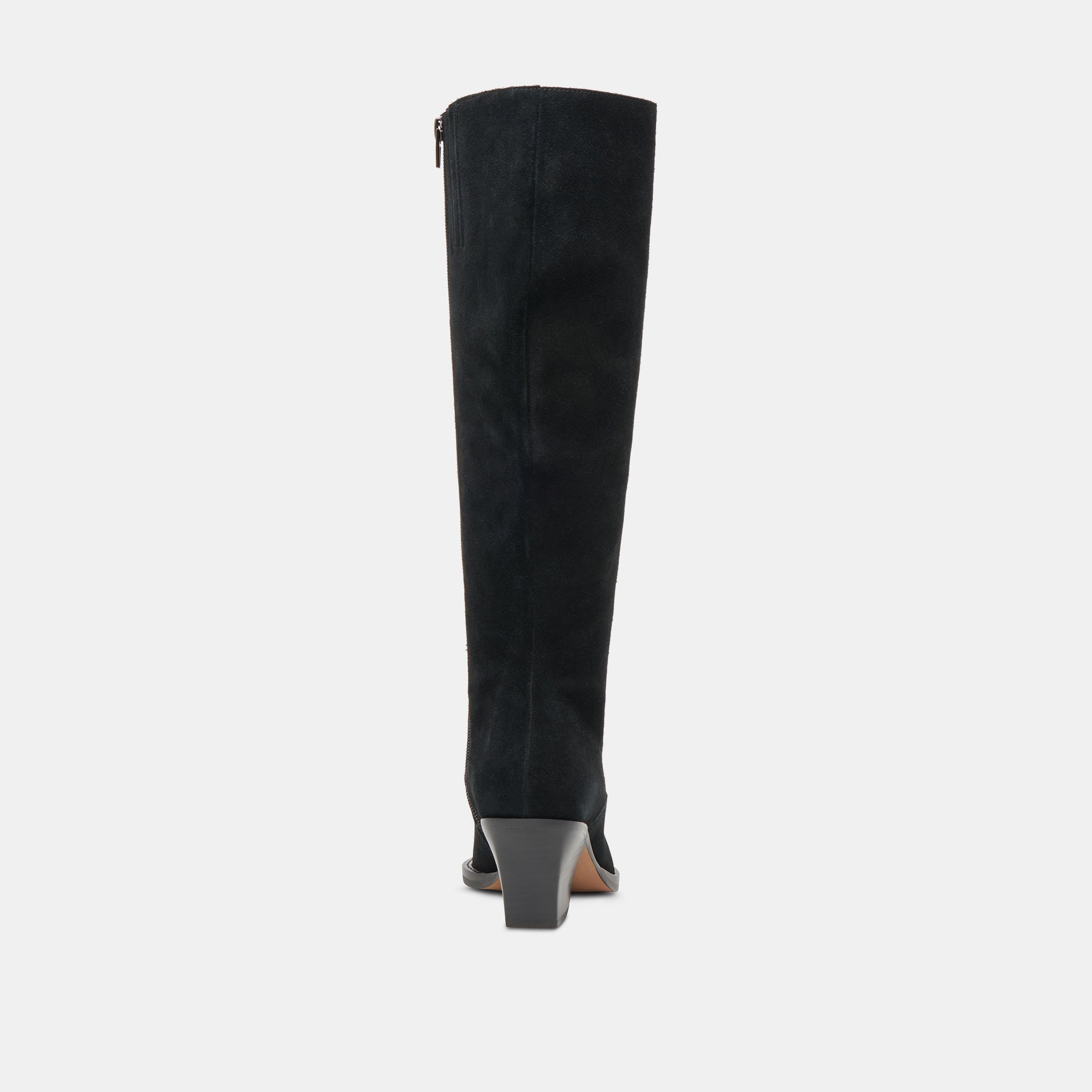RAJ EXTRA WIDE CALF BOOTS ONYX SUEDE - Image 11