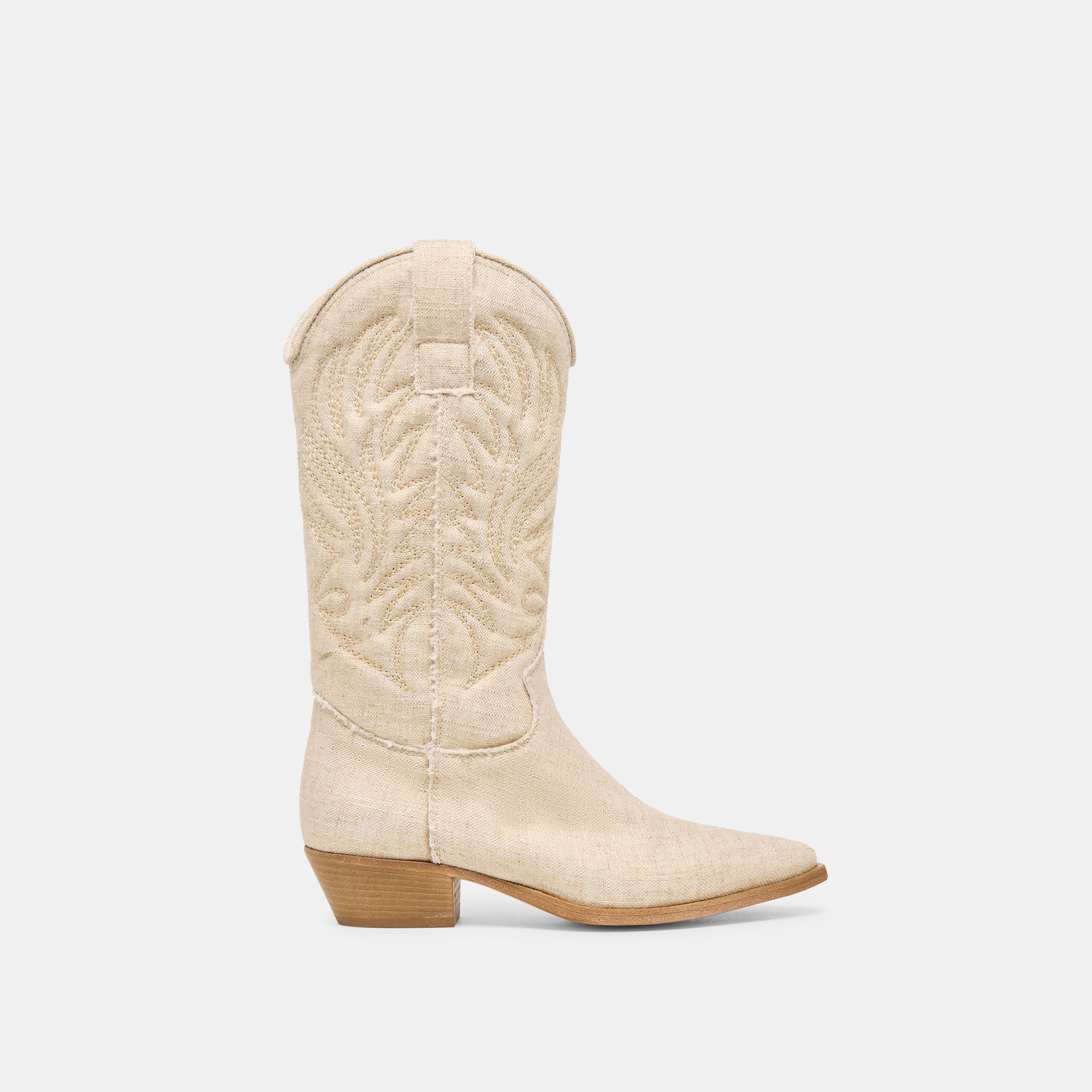 TANNER BOOTS BONE FABRIC