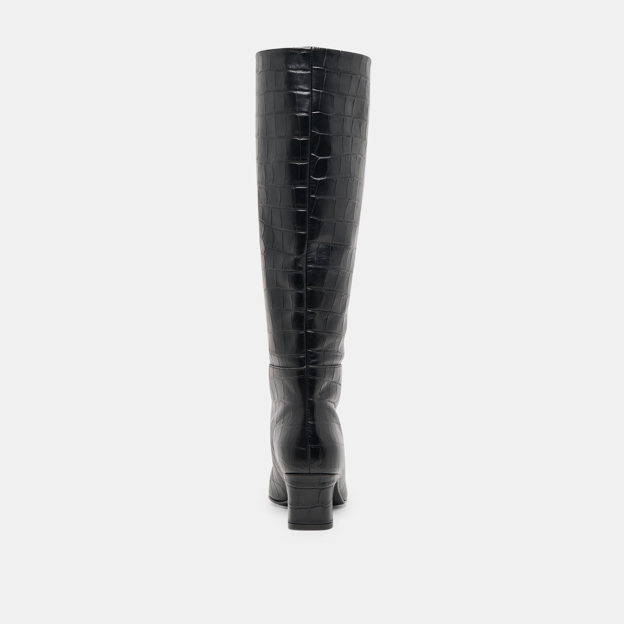 TRIXI BOOTS NOIR CROCO EMBOSSED LEATHER - Image 10