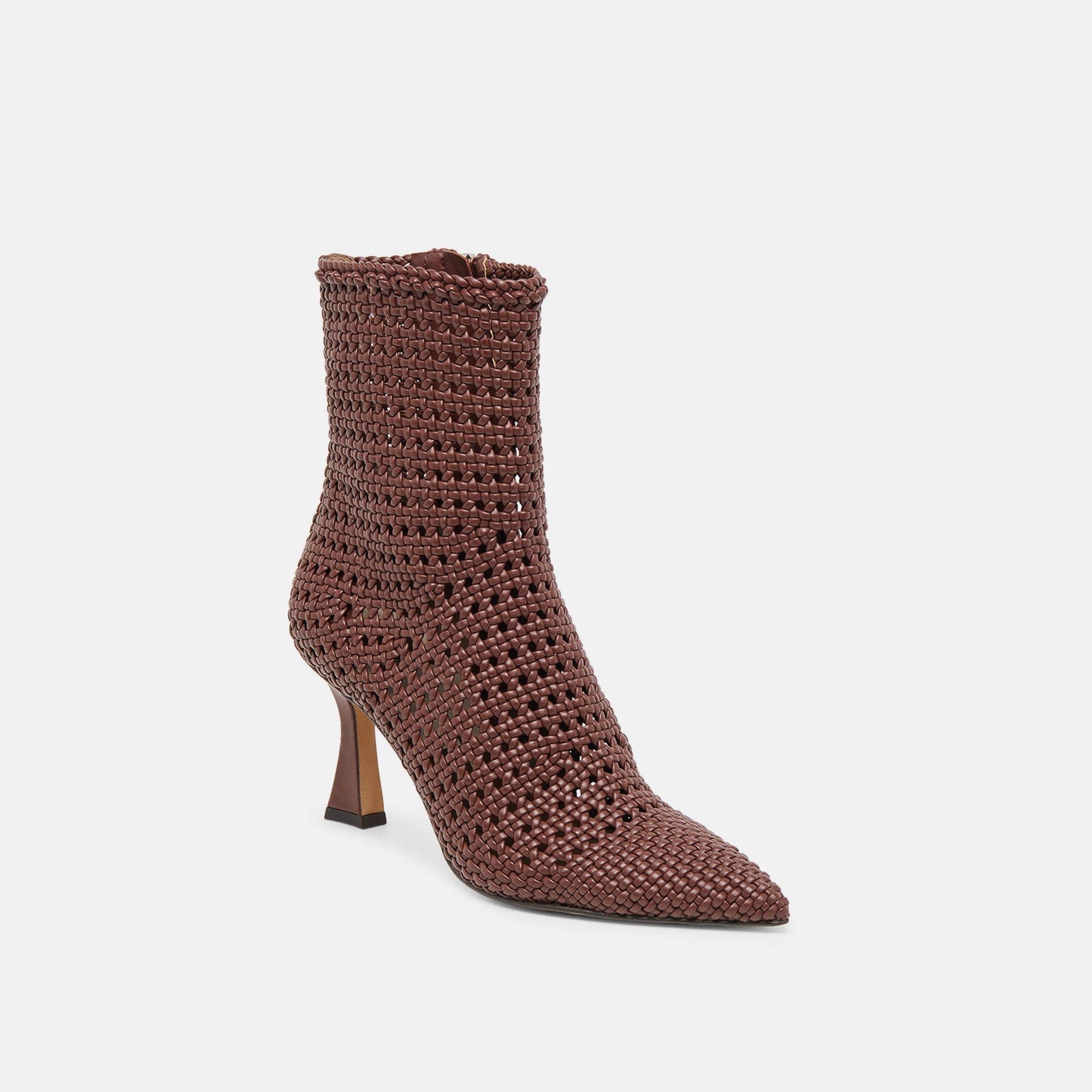EMBRY BOOTIES BROWN WOVEN STELLA - Image 3