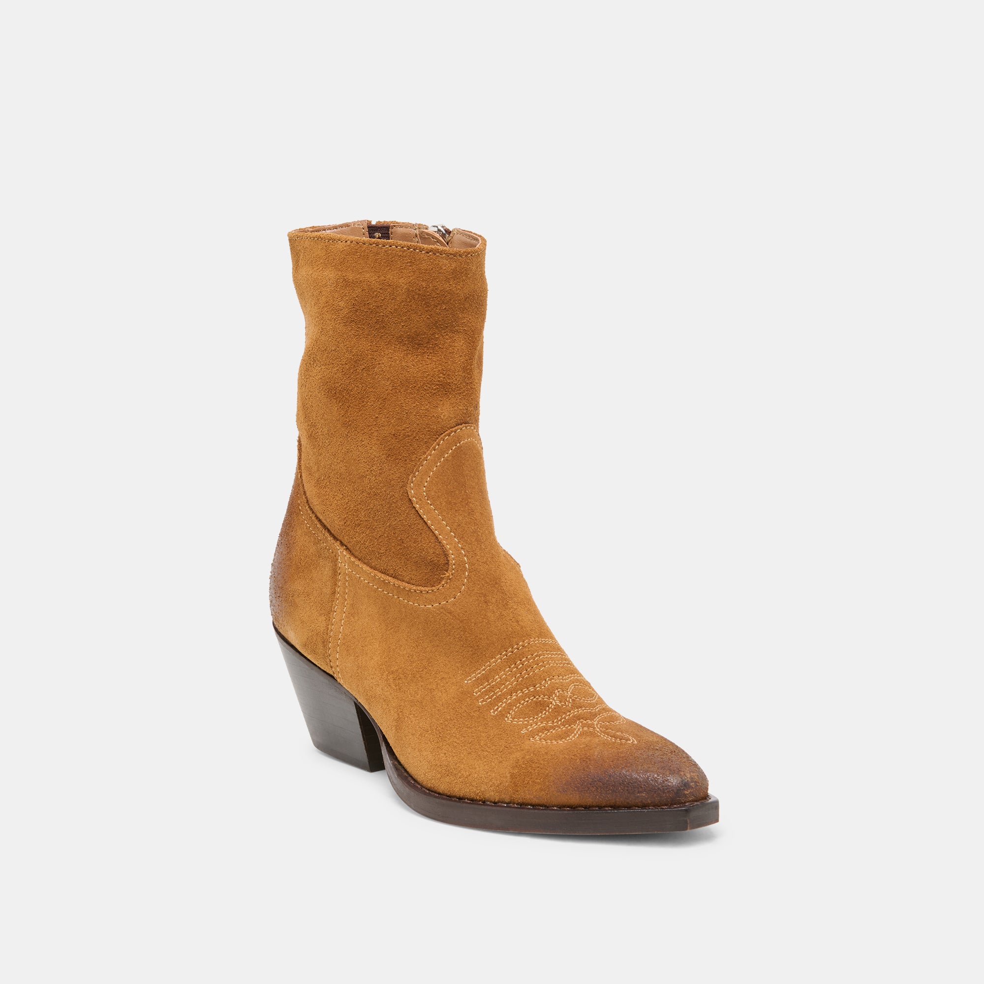 KLYDE BOOTS COGNAC SUEDE - Image 2