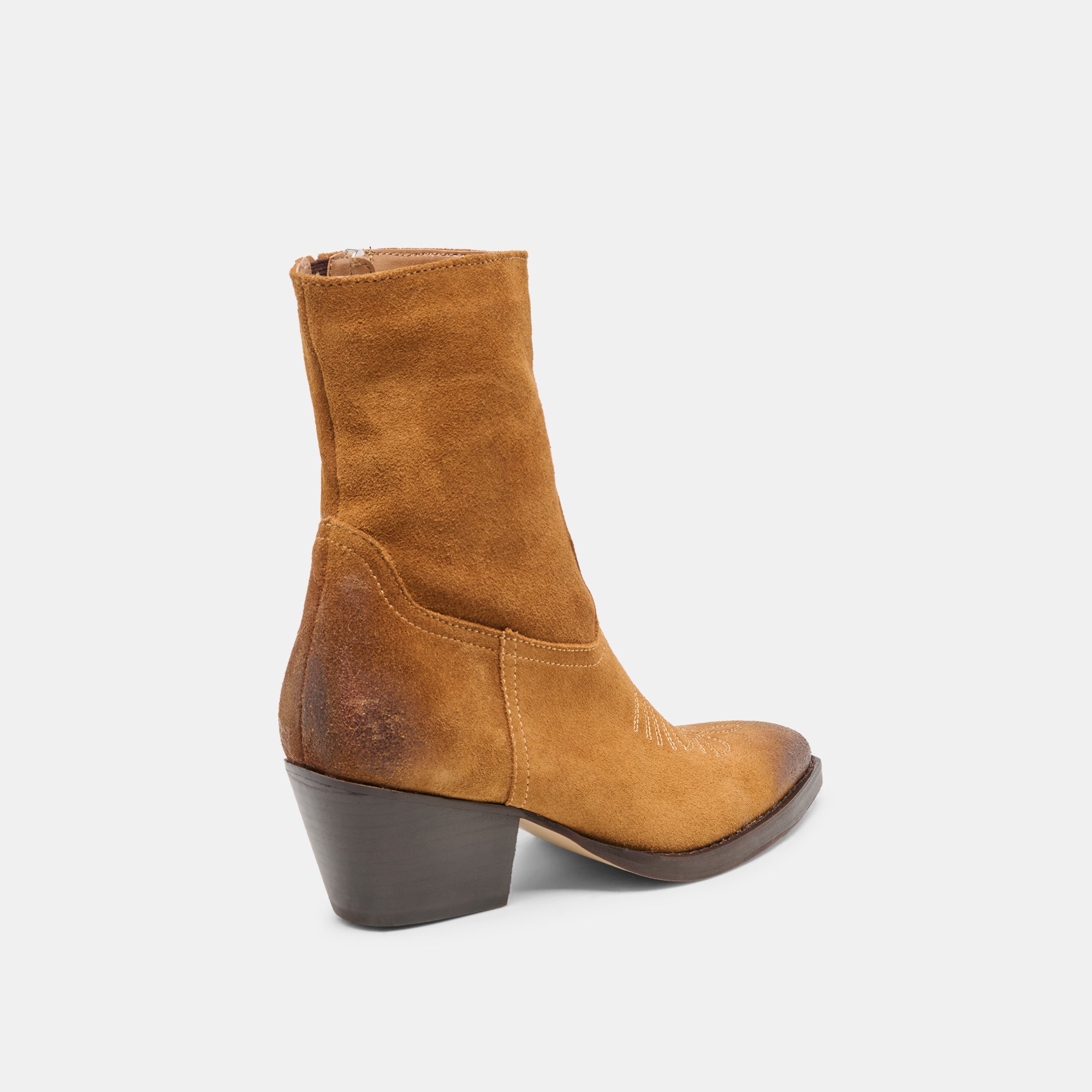 KLYDE BOOTS COGNAC SUEDE - Image 3