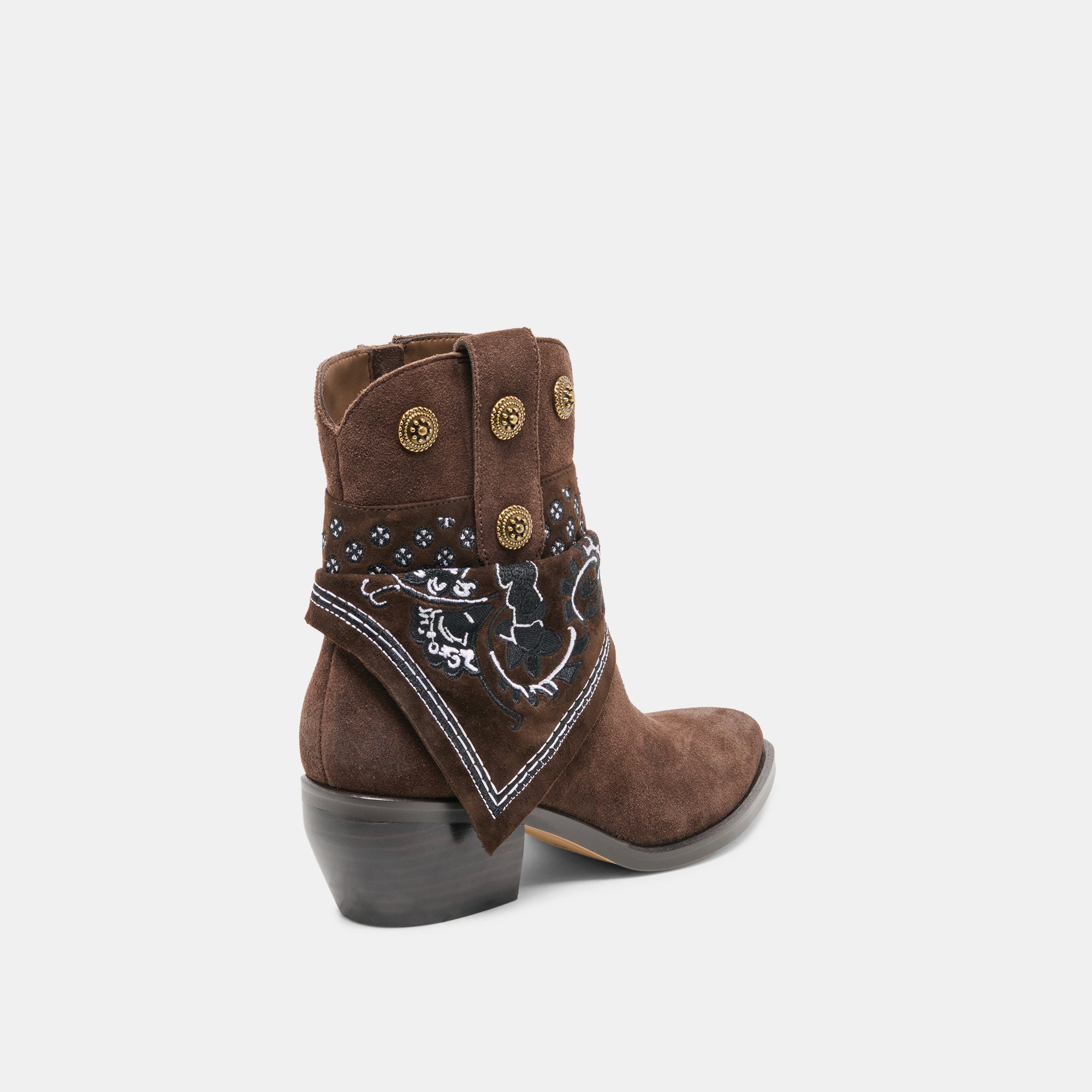 MEKALA BOOTS DK BROWN SUEDE - Image 3