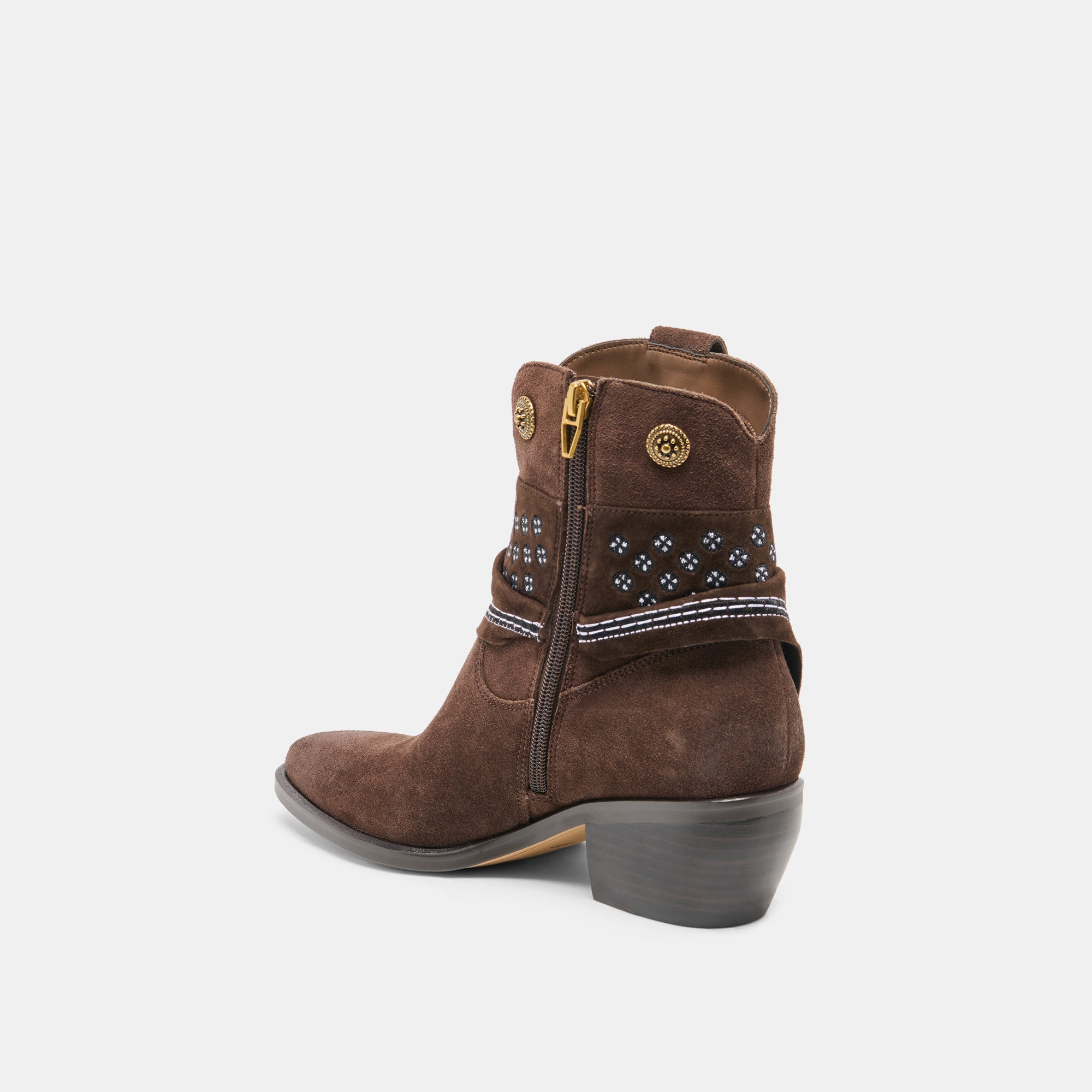 MEKALA BOOTS DK BROWN SUEDE - Image 5