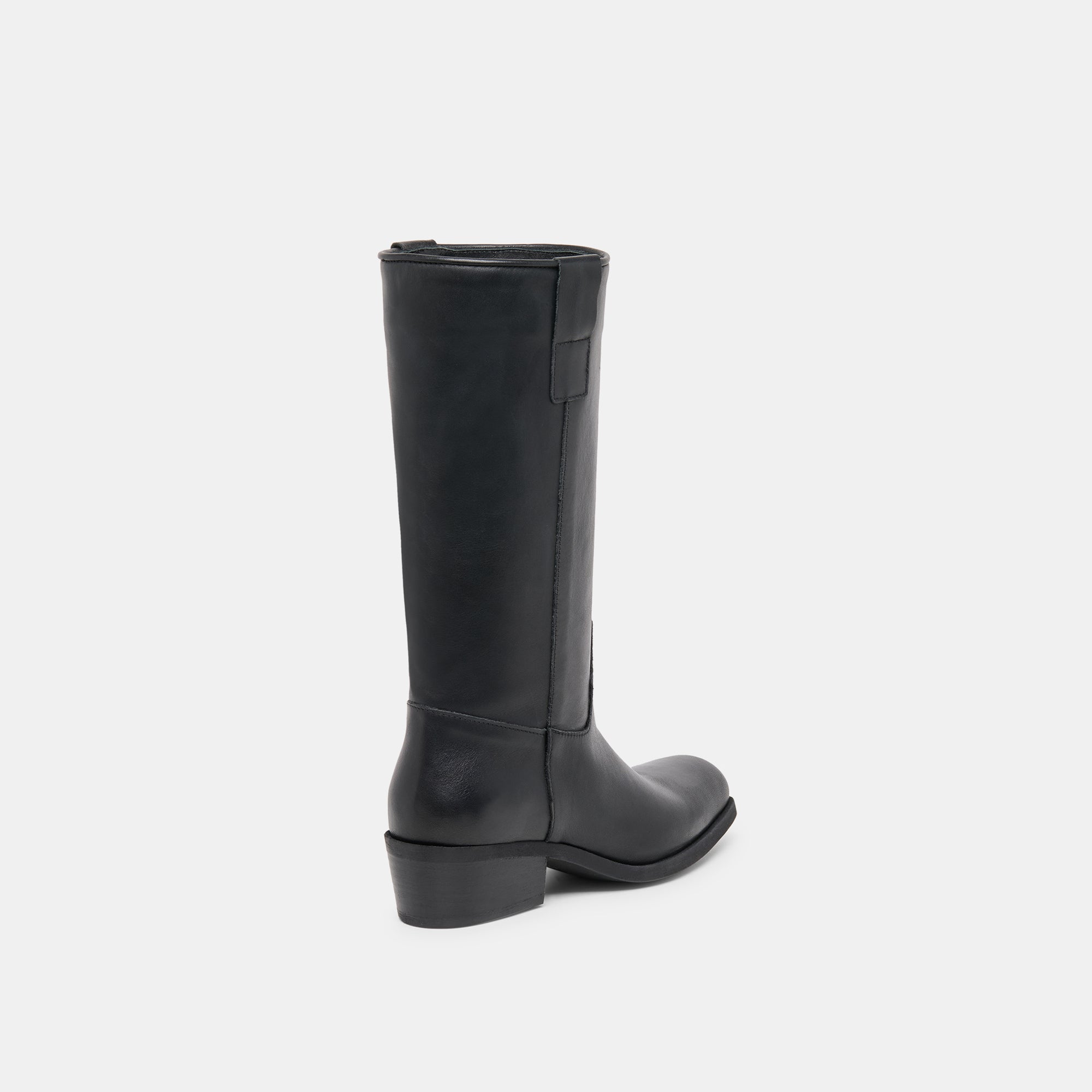 ROMIE BOOTS BLACK LEATHER - Image 3