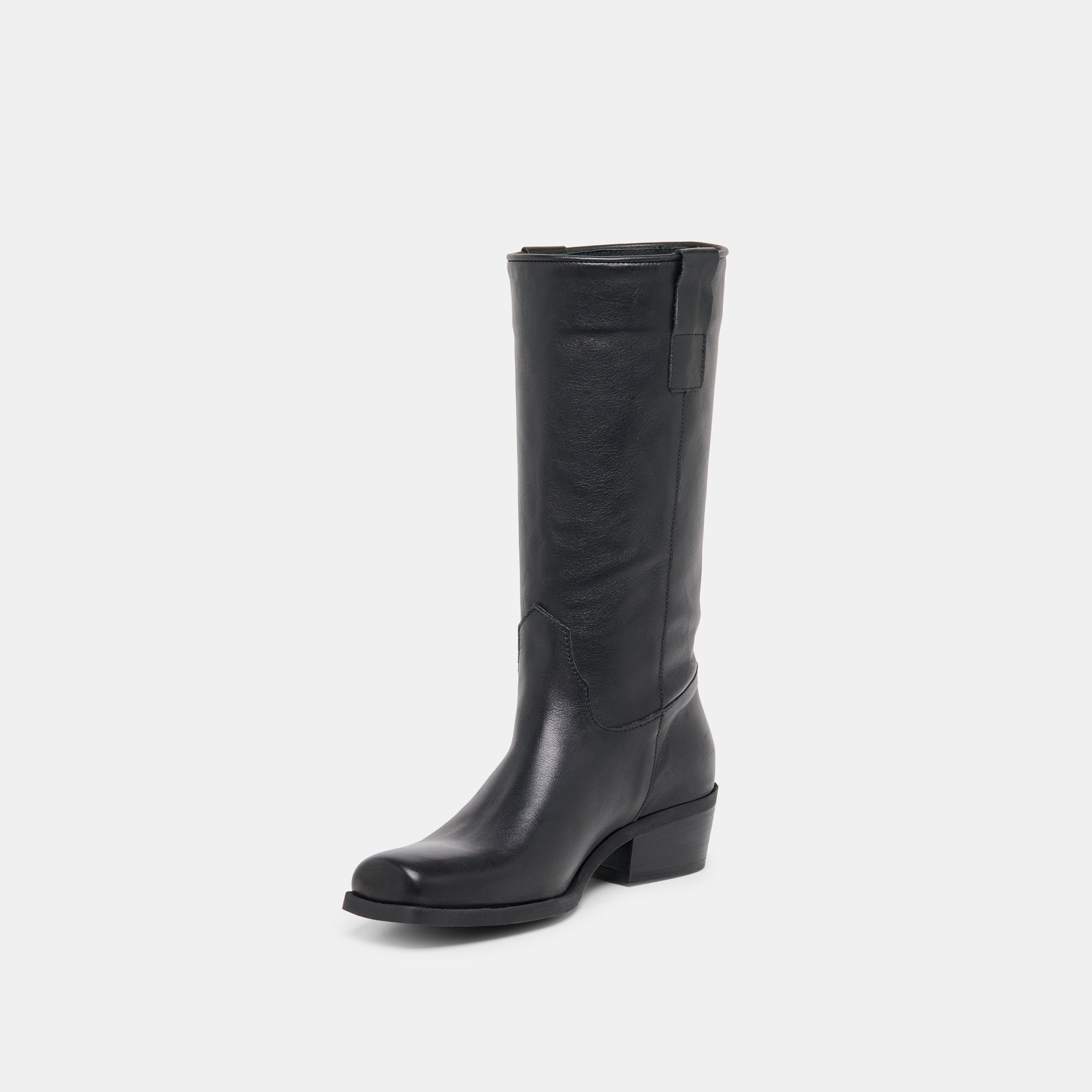 ROMIE BOOTS BLACK LEATHER - Image 4