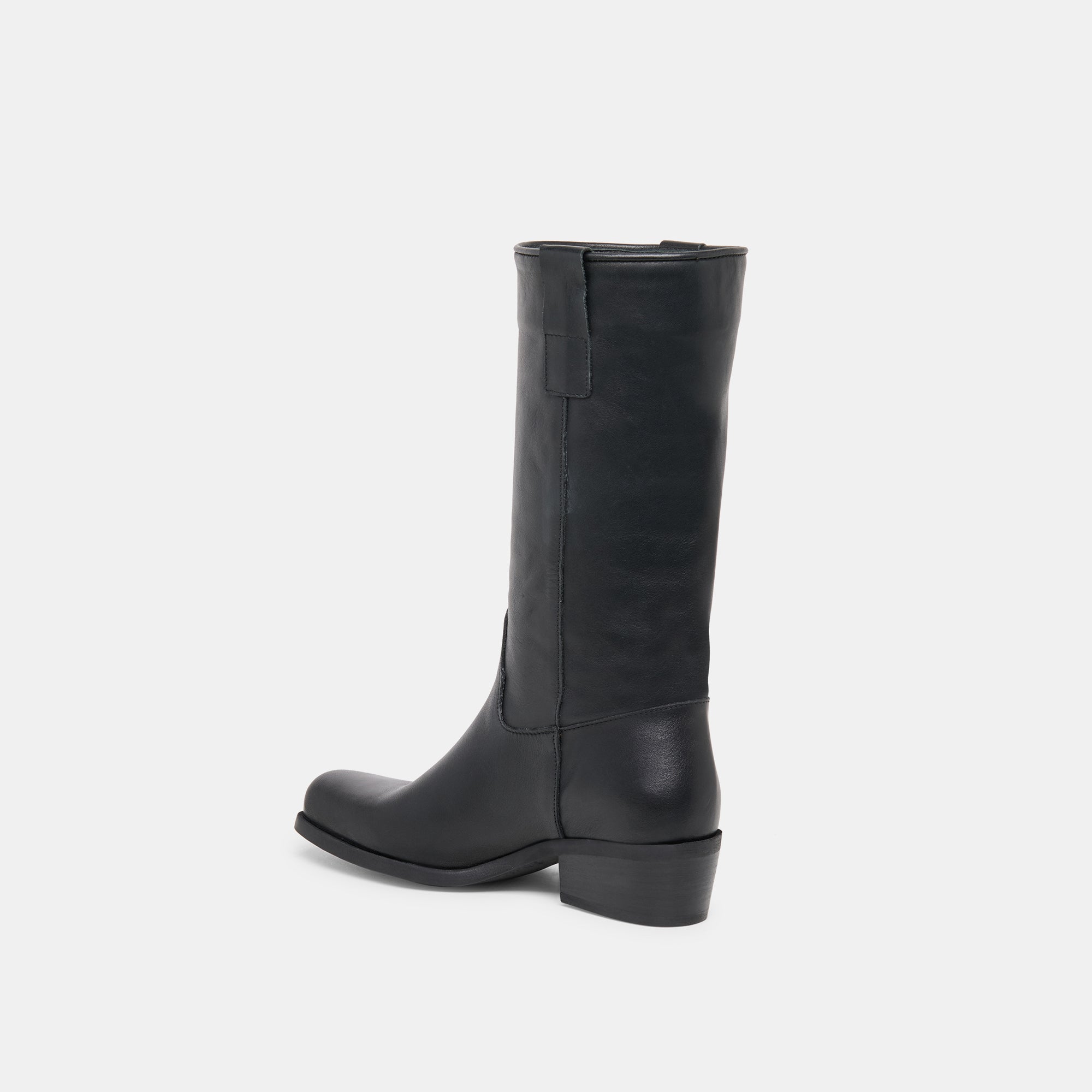 ROMIE BOOTS BLACK LEATHER - Image 5