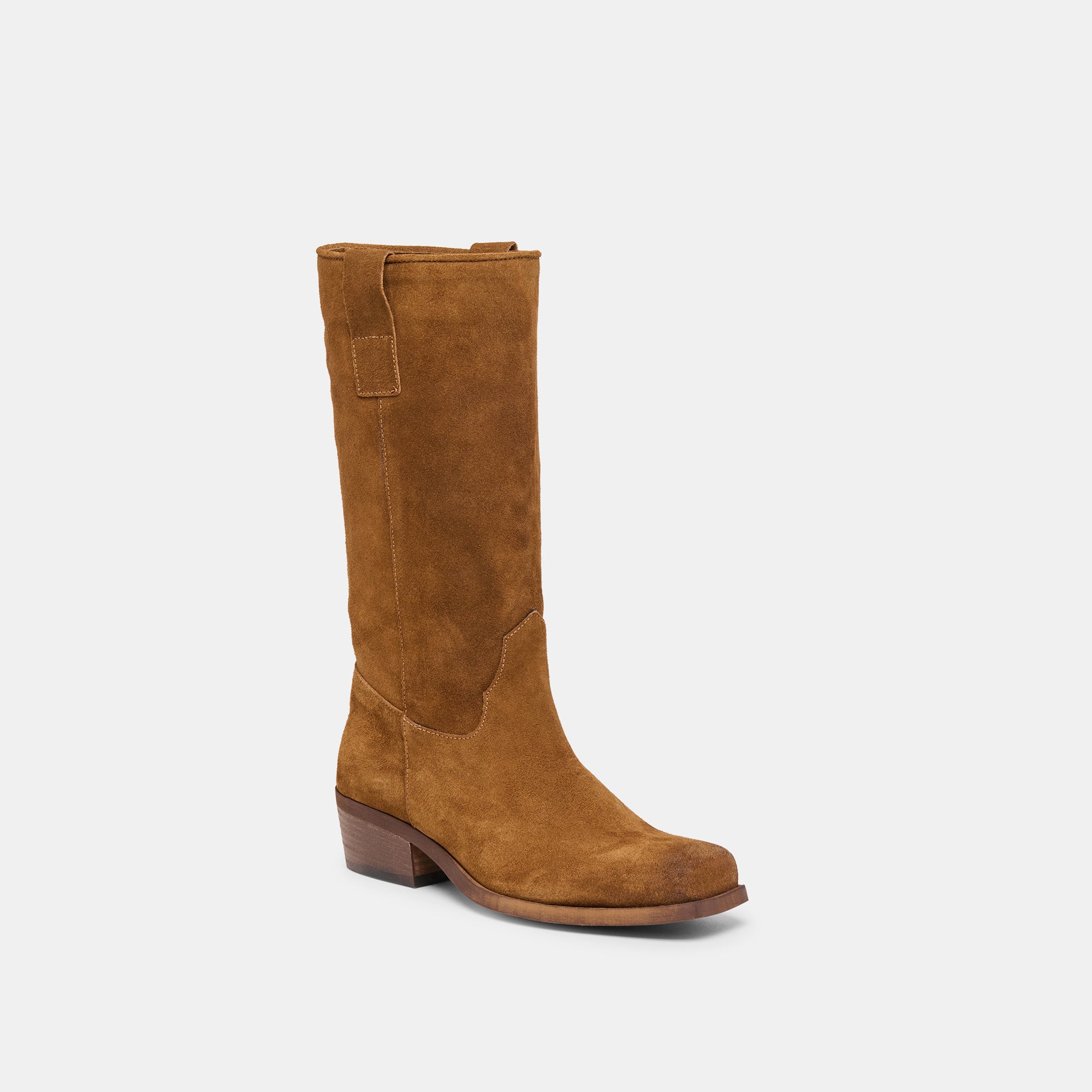 ROMIE BOOTS BROWN SUEDE - Image 2