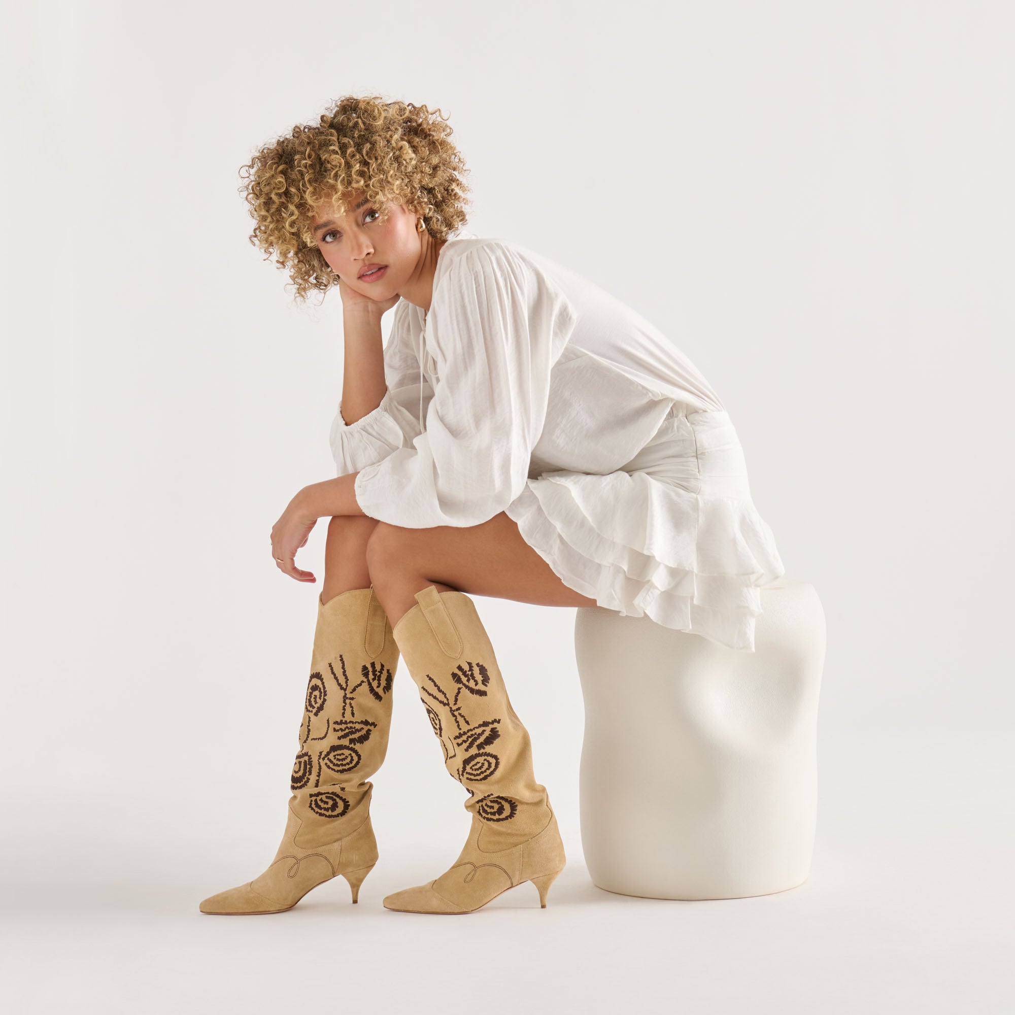 WILDE BOOTS SAND SUEDE - Image 4