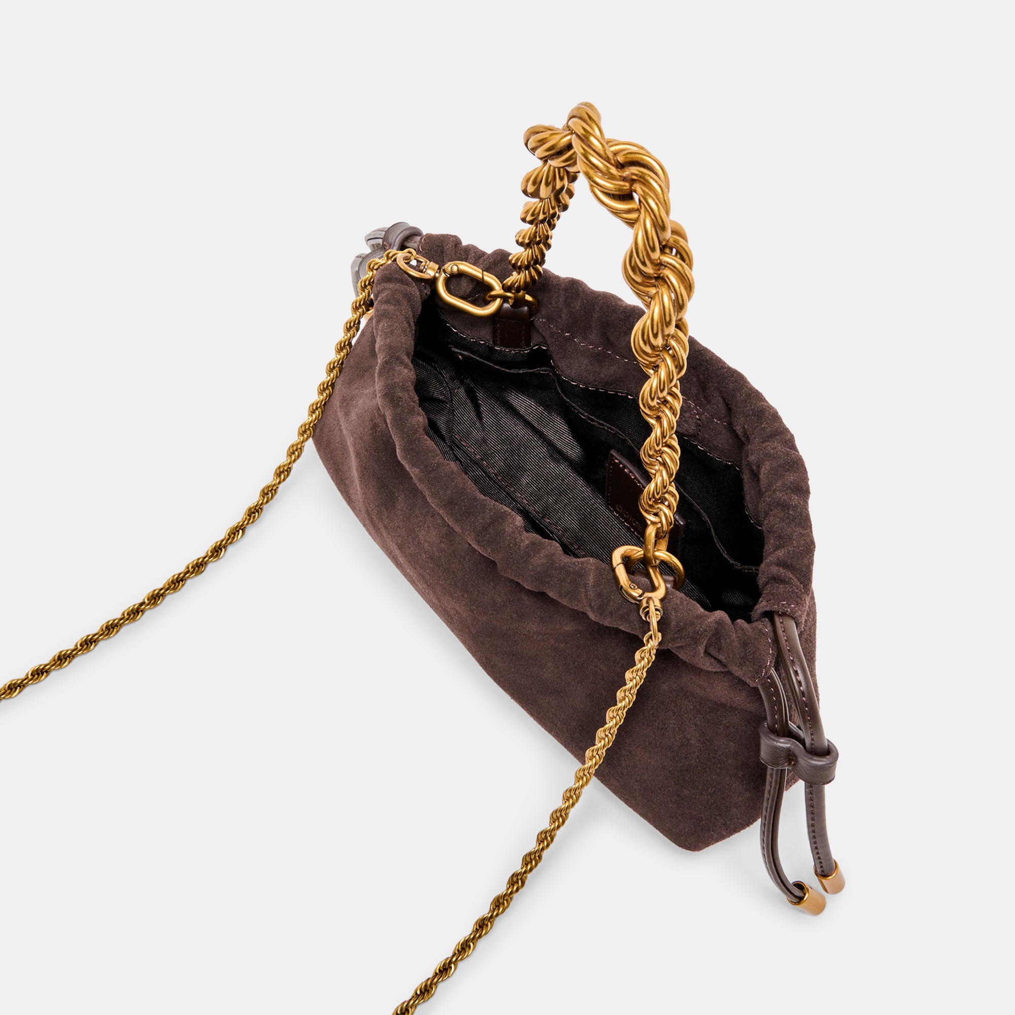 CLEO CROSSBODY ESPRESSO SUEDE - Image 6