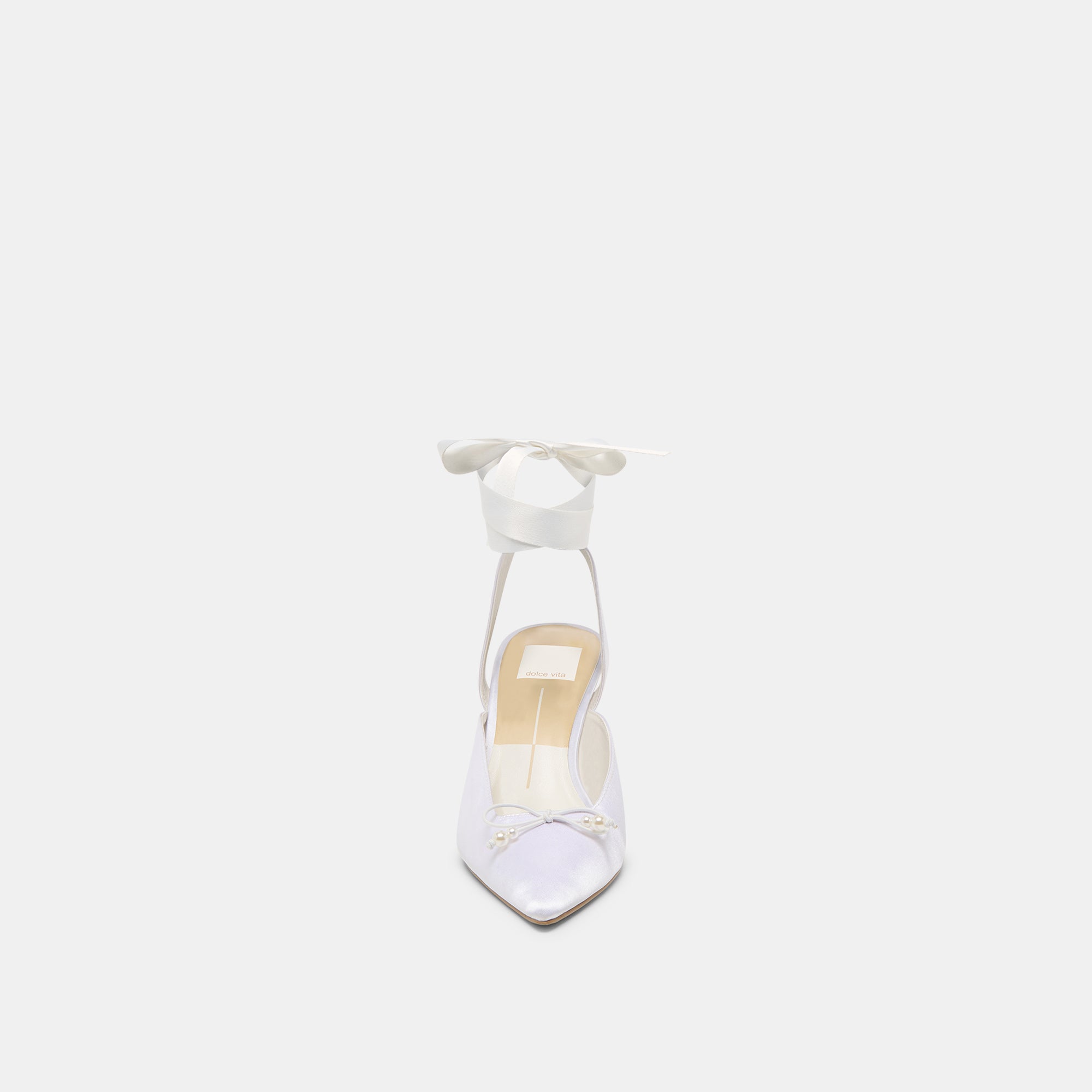 EFORA HEELS TRUE WHITE SATIN - Image 9