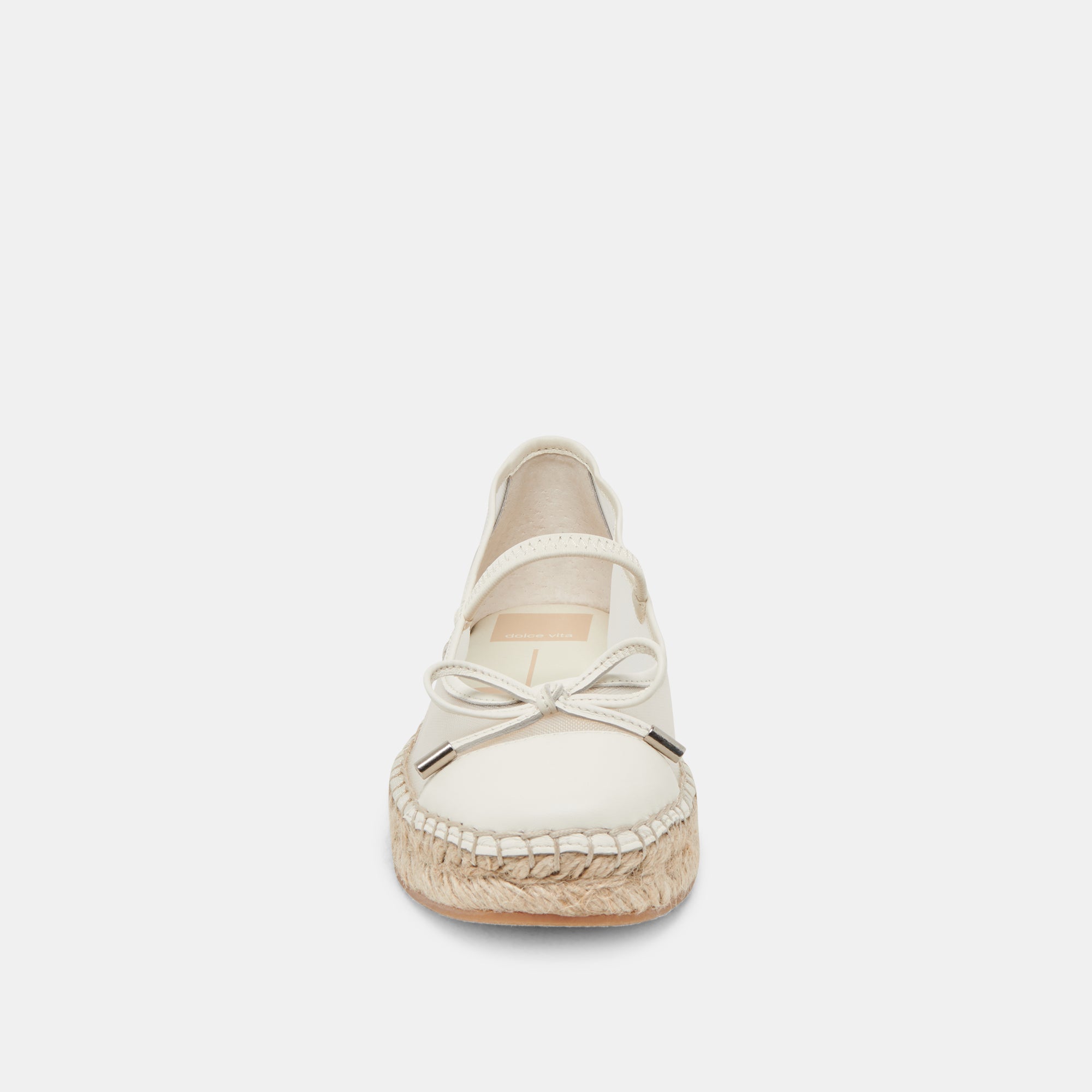 CAMBRE BALLET FLATS WHITE MESH - Image 11