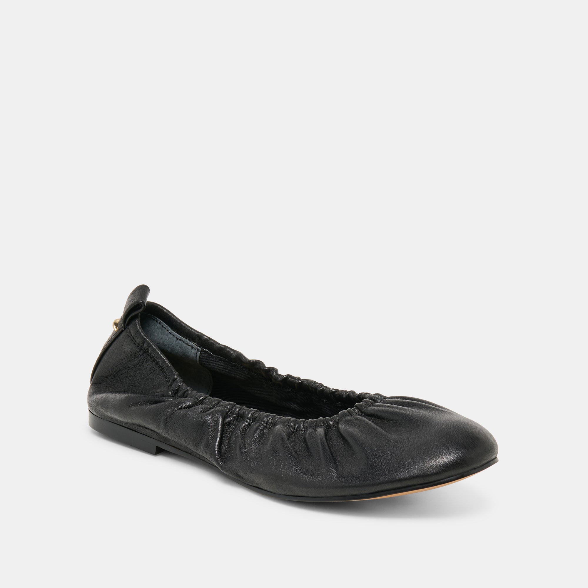 CONRAD BALLET FLATS BLACK LEATHER - Image 2
