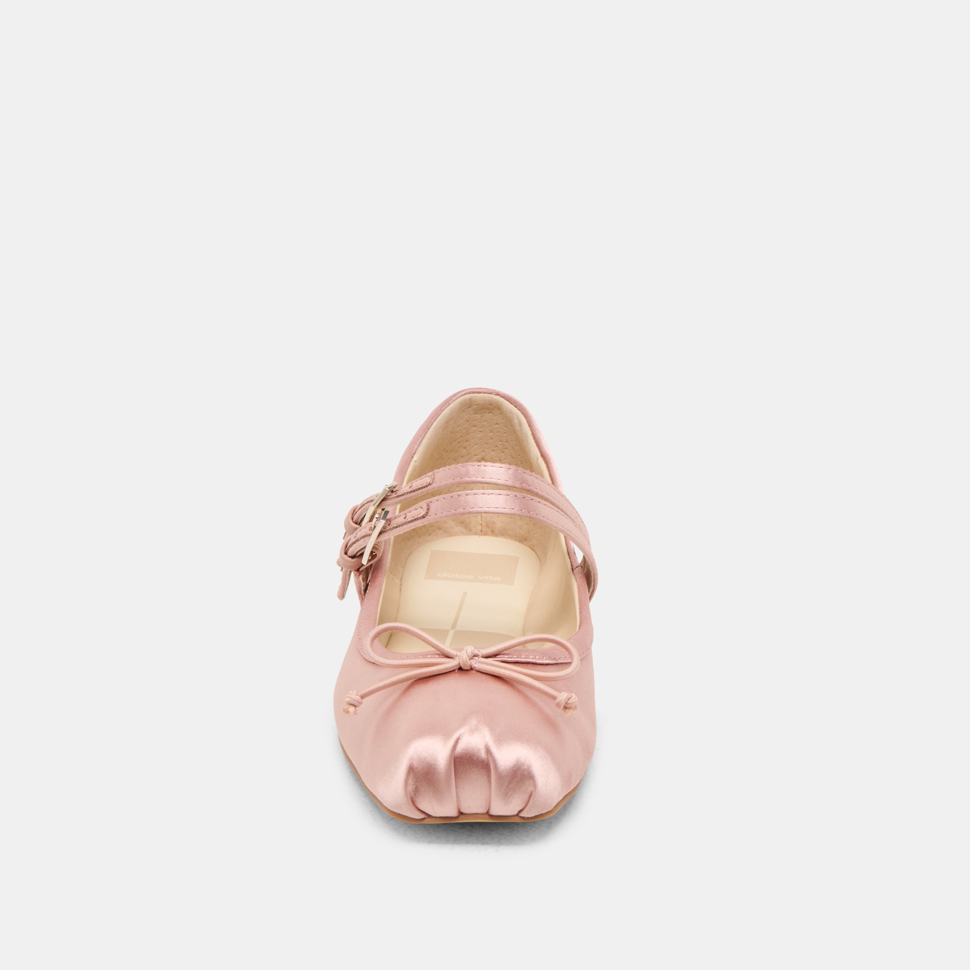 GIBSEN BALLET FLATS BLUSH SATIN - Image 7