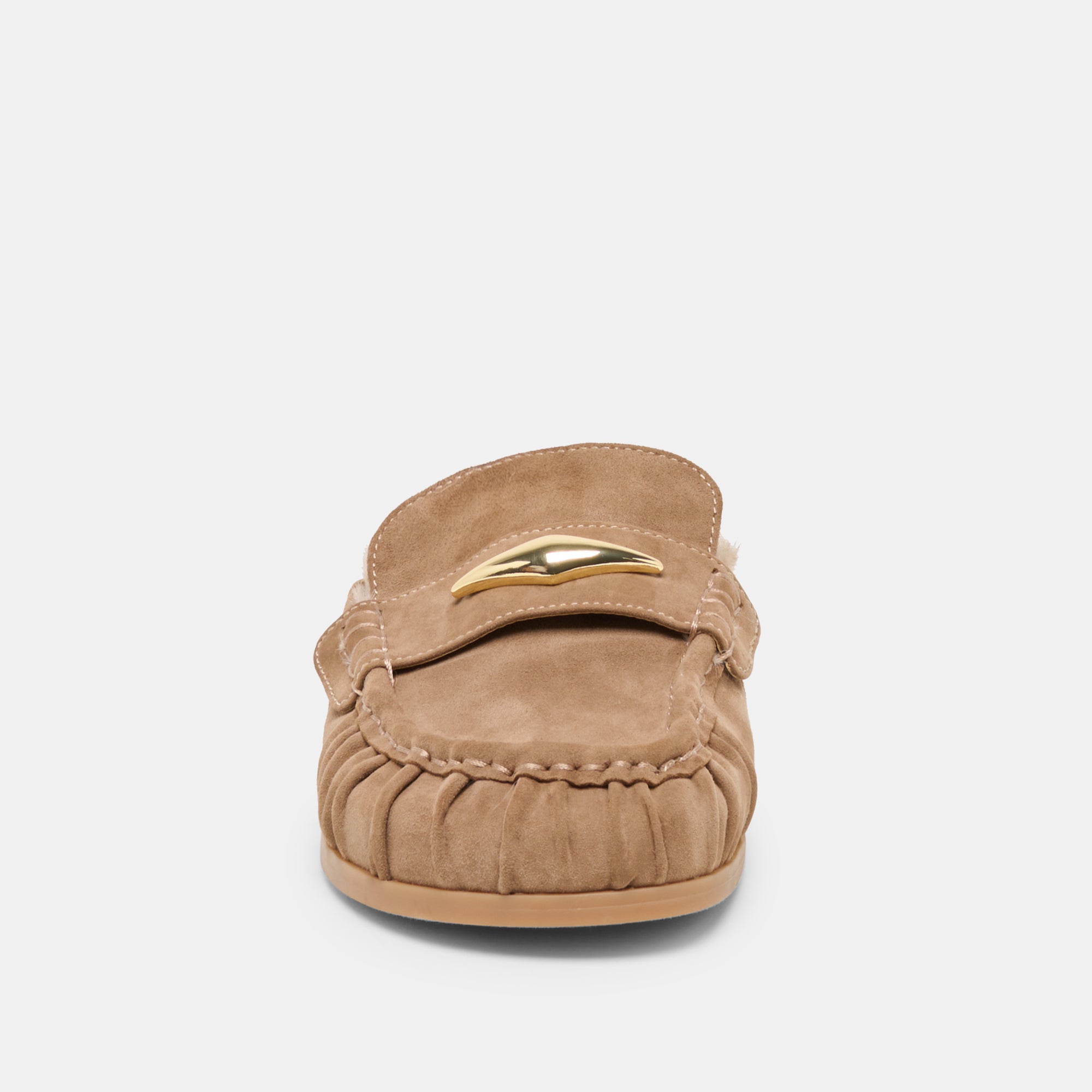 JODERO PLUSH FLATS MUSHROOM SUEDE - Image 10