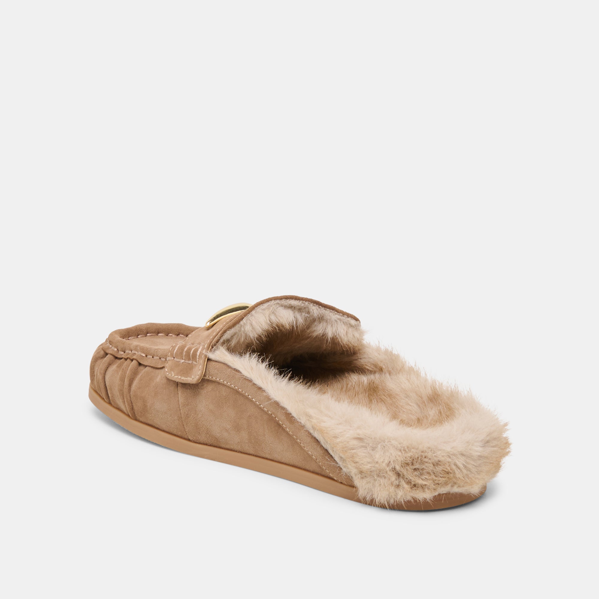 JODERO PLUSH FLATS MUSHROOM SUEDE - Image 9