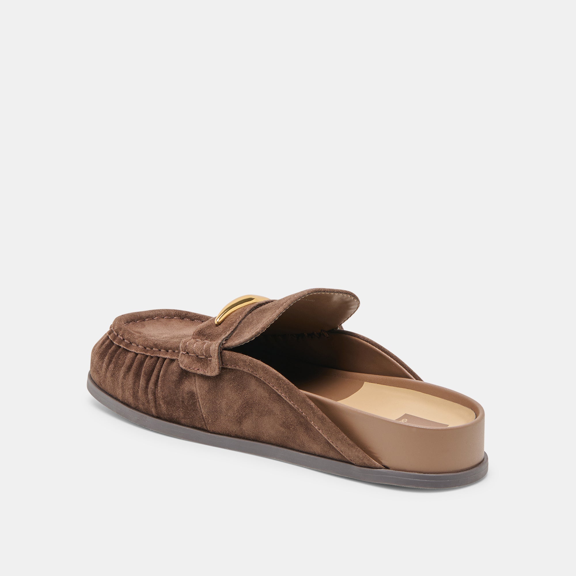 JODERO FLATS DK BROWN SUEDE - Image 7