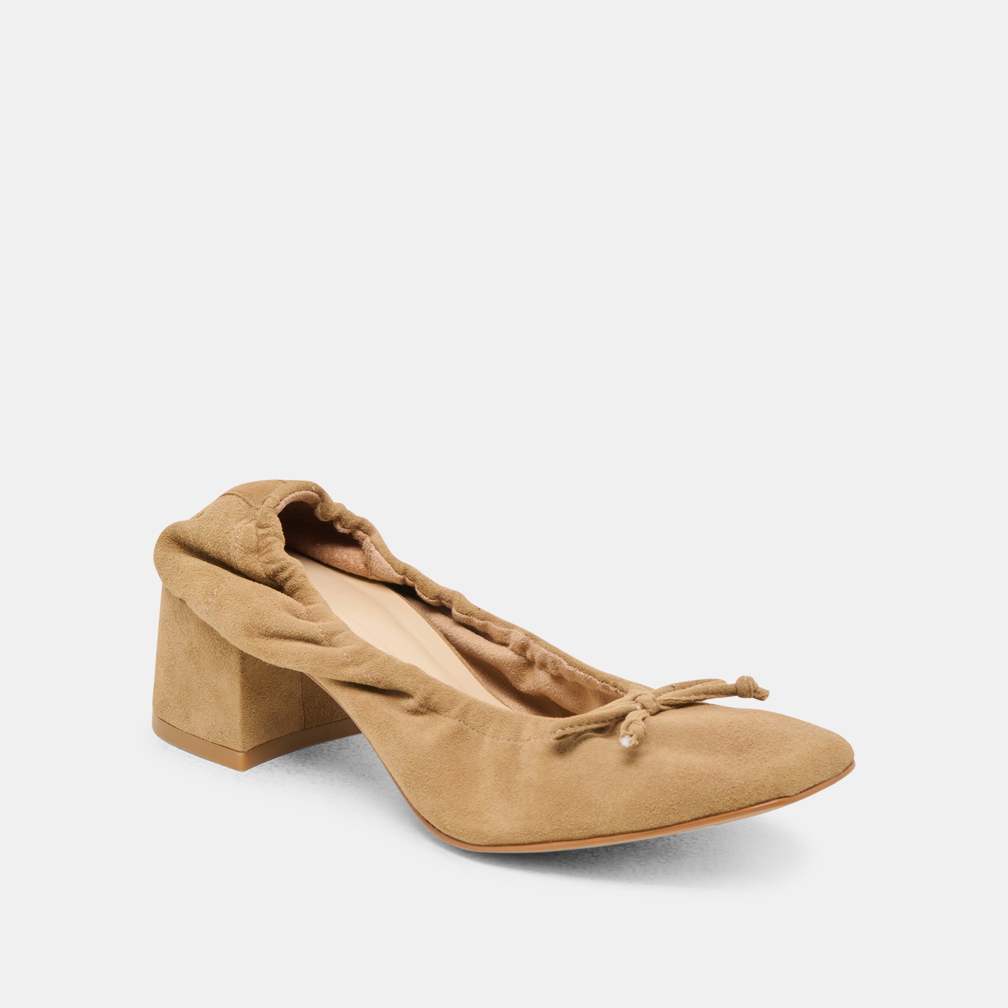 KARMIN HEELS DK TAUPE SUEDE - Image 2