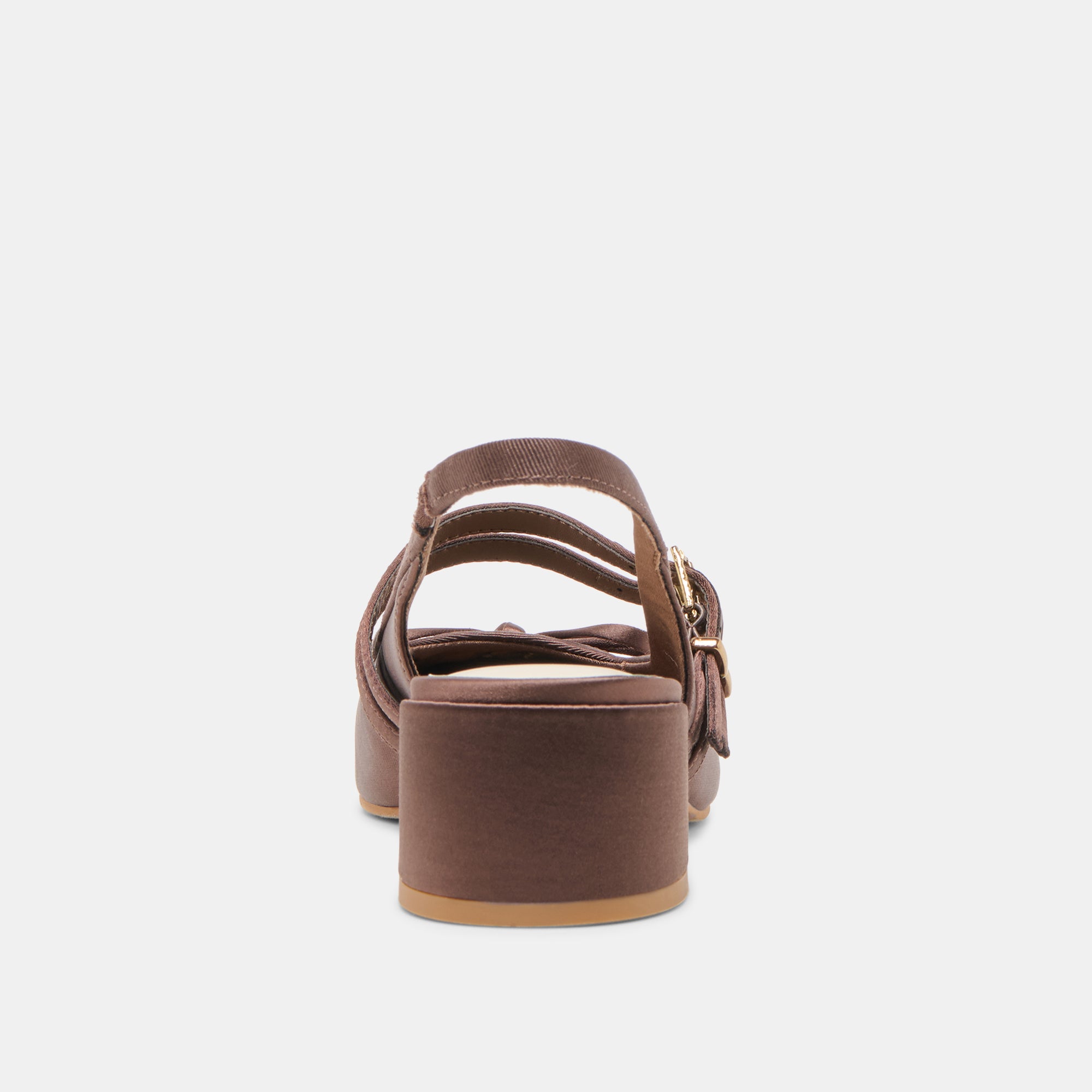 LORIS HEELS MAHOGANY SATIN - Image 9