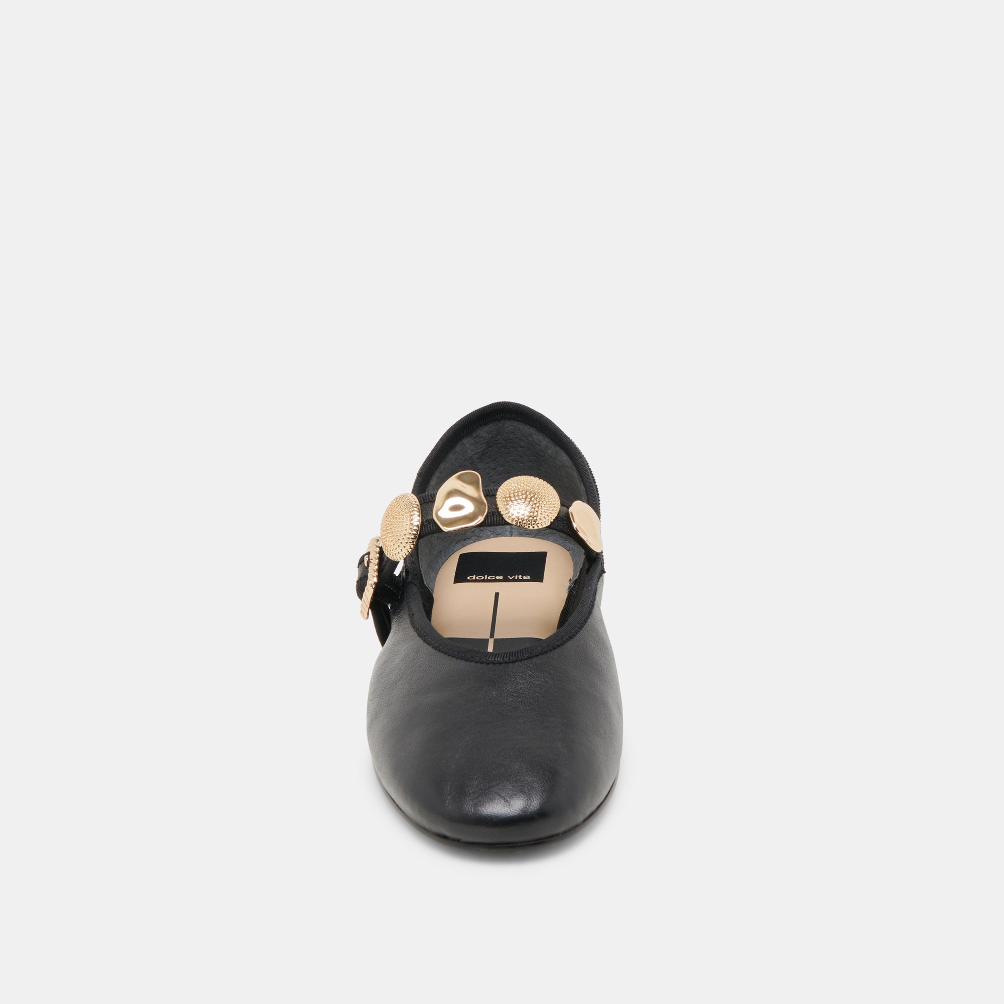 RELAN BALLET FLATS BLACK LEATHER - Image 8