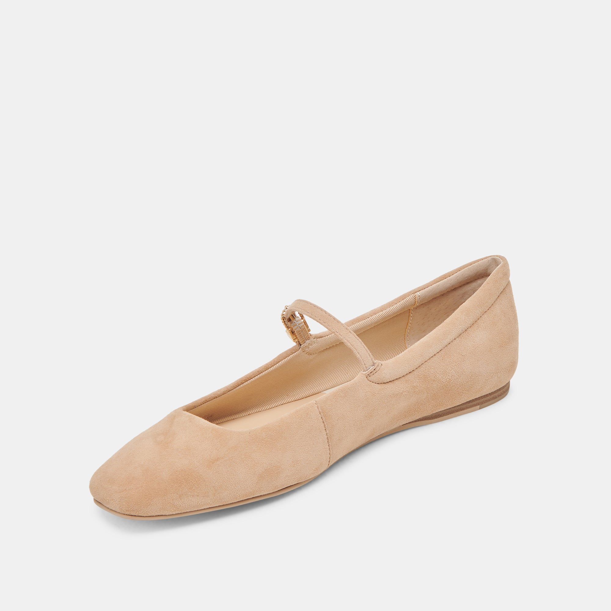 REYES BALLET FLATS BAMBOO SUEDE - Image 6