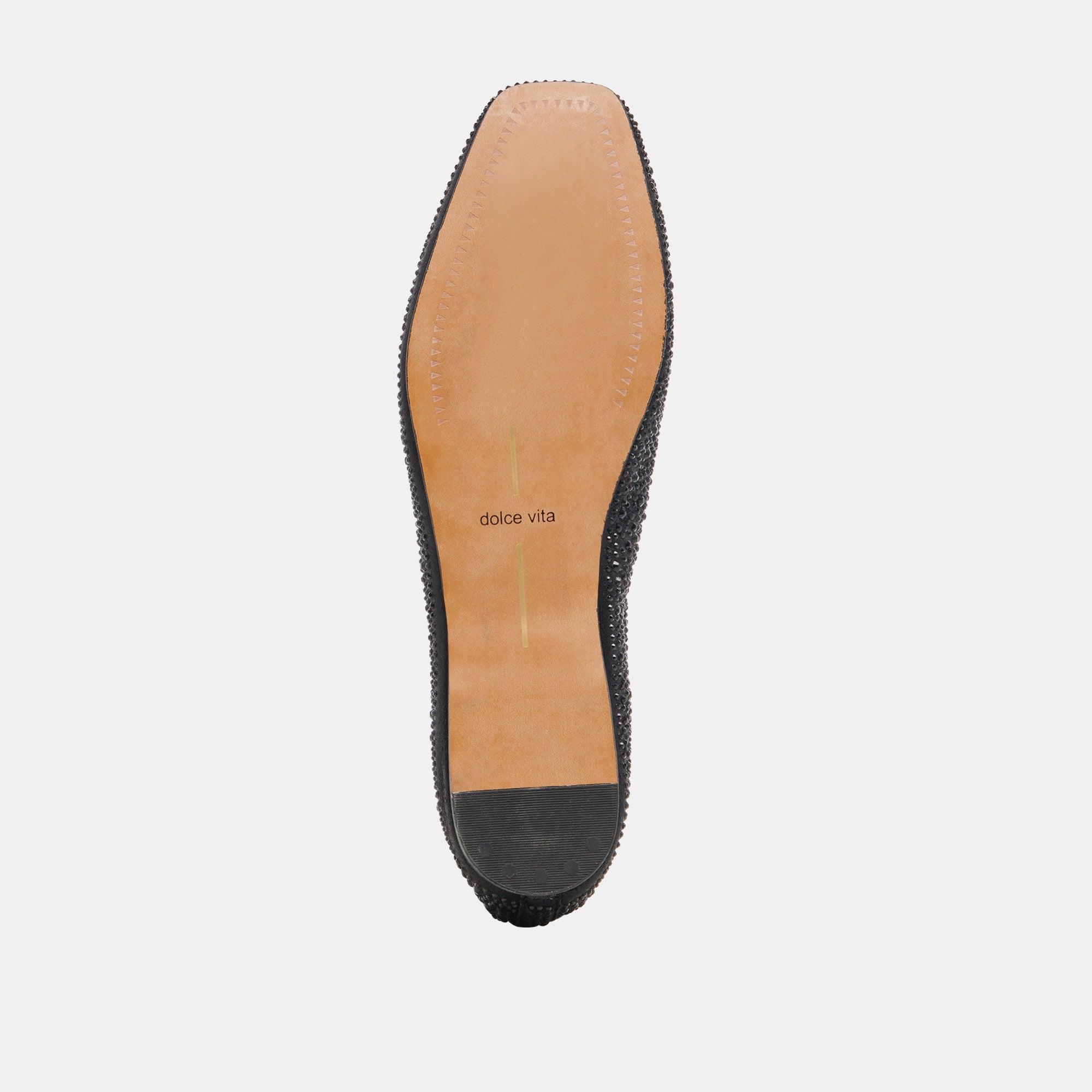 REYES CRYSTAL BALLET FLATS BLACK METALLIC CRYSTAL - Image 11
