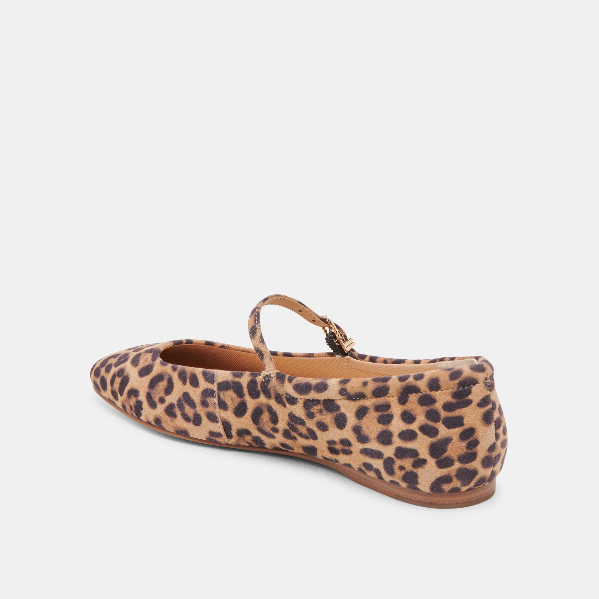 REYES BALLET FLATS DK LEOPARD SUEDE - Image 5