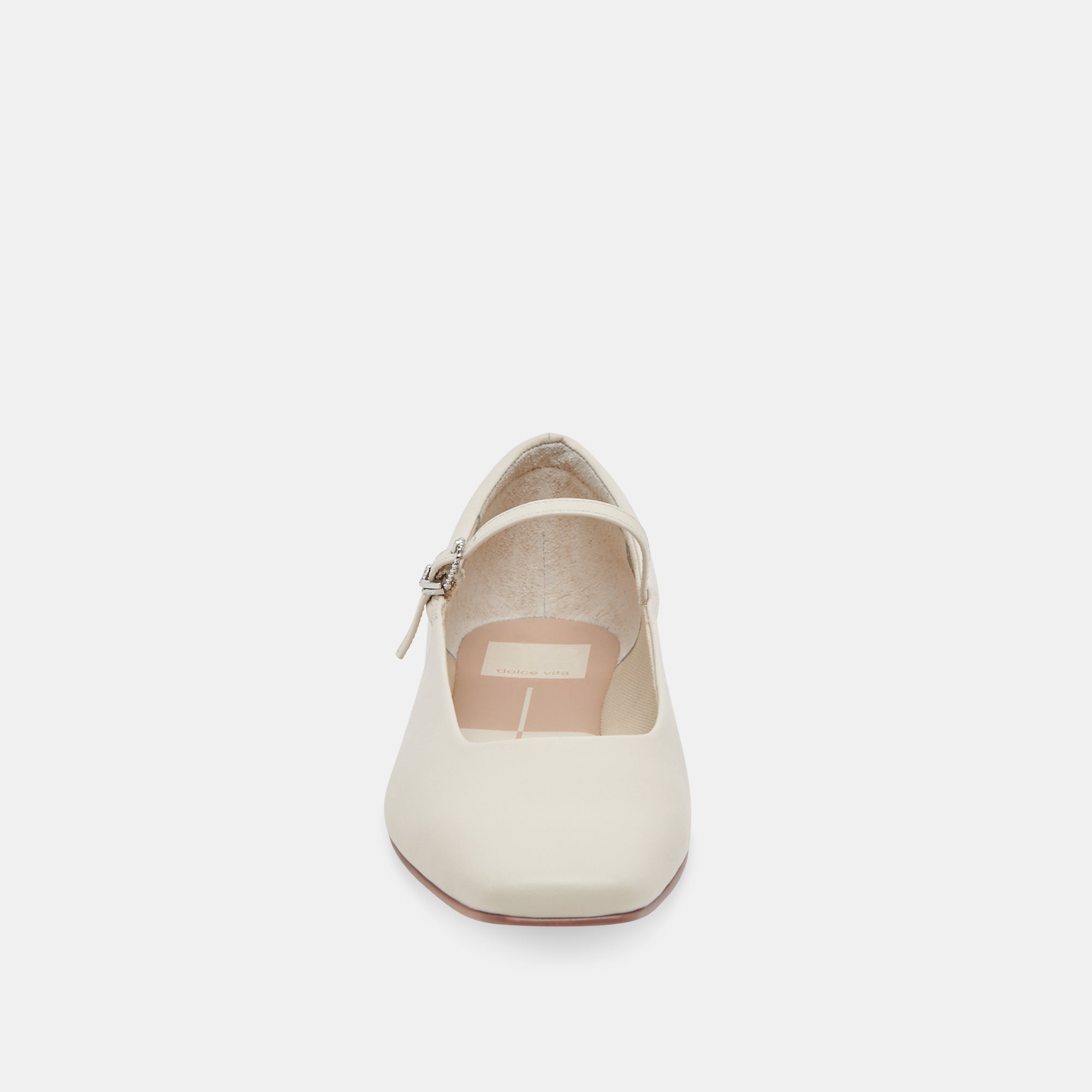REYES BALLET FLATS IVORY LEATHER - Image 11