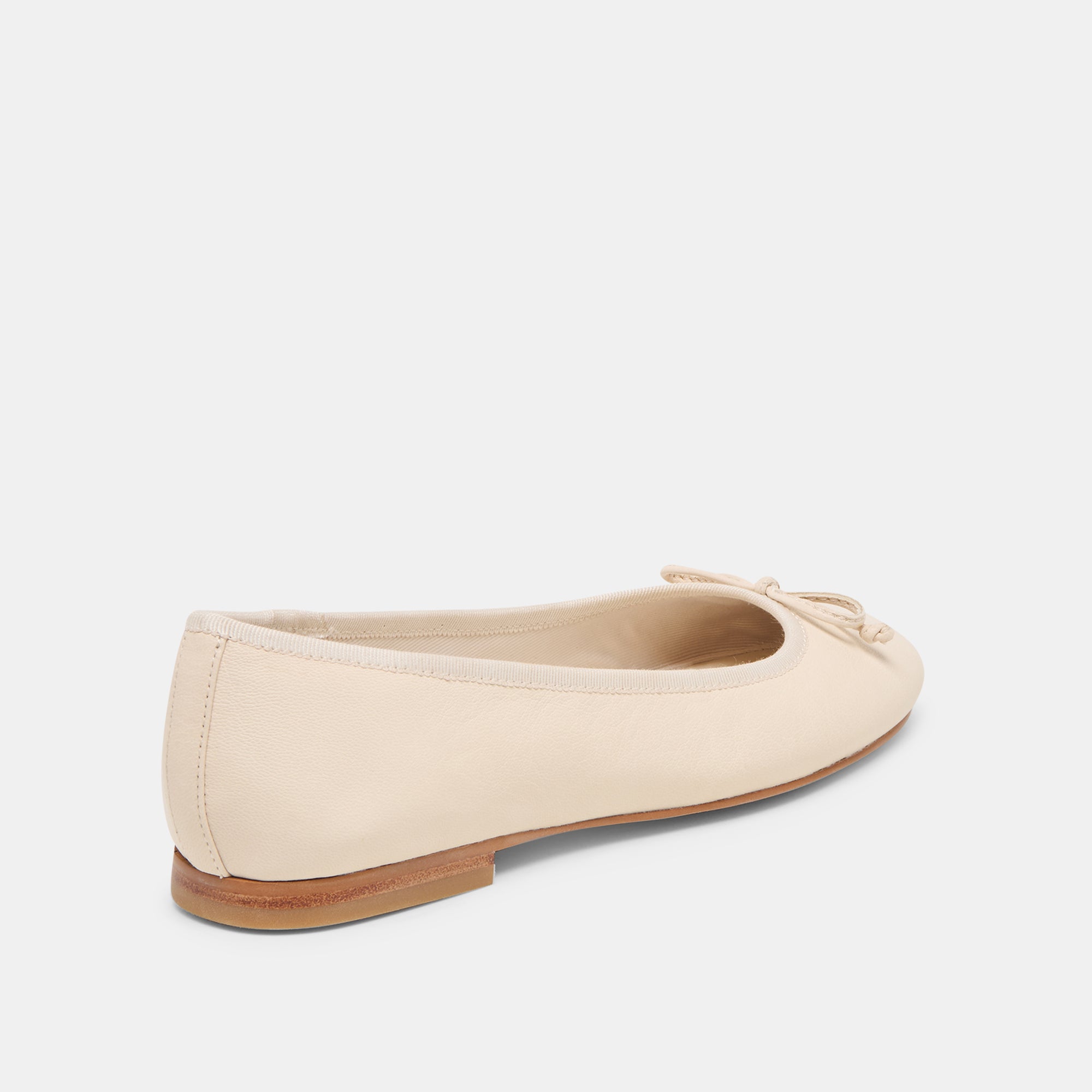 RITLA WIDE BALLET FLATS BONE LEATHER - Image 3
