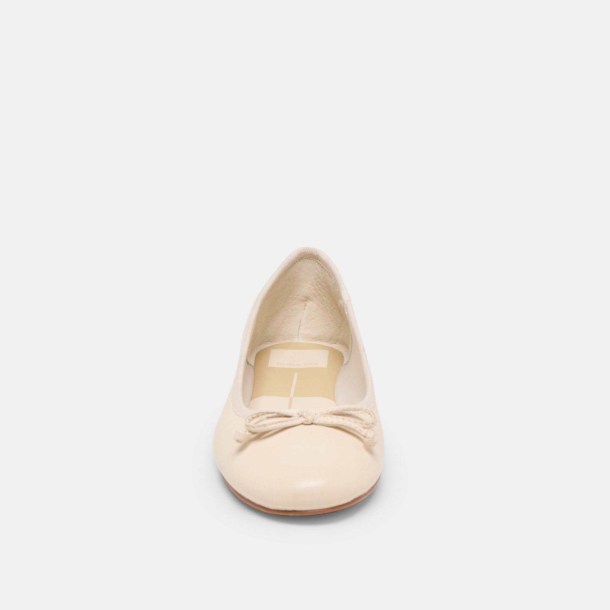 RITLA WIDE BALLET FLATS BONE LEATHER - Image 6