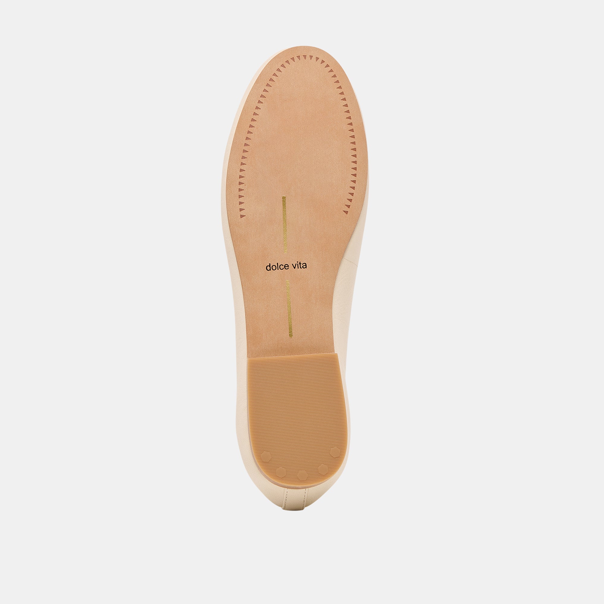 RITLA WIDE BALLET FLATS BONE LEATHER - Image 9