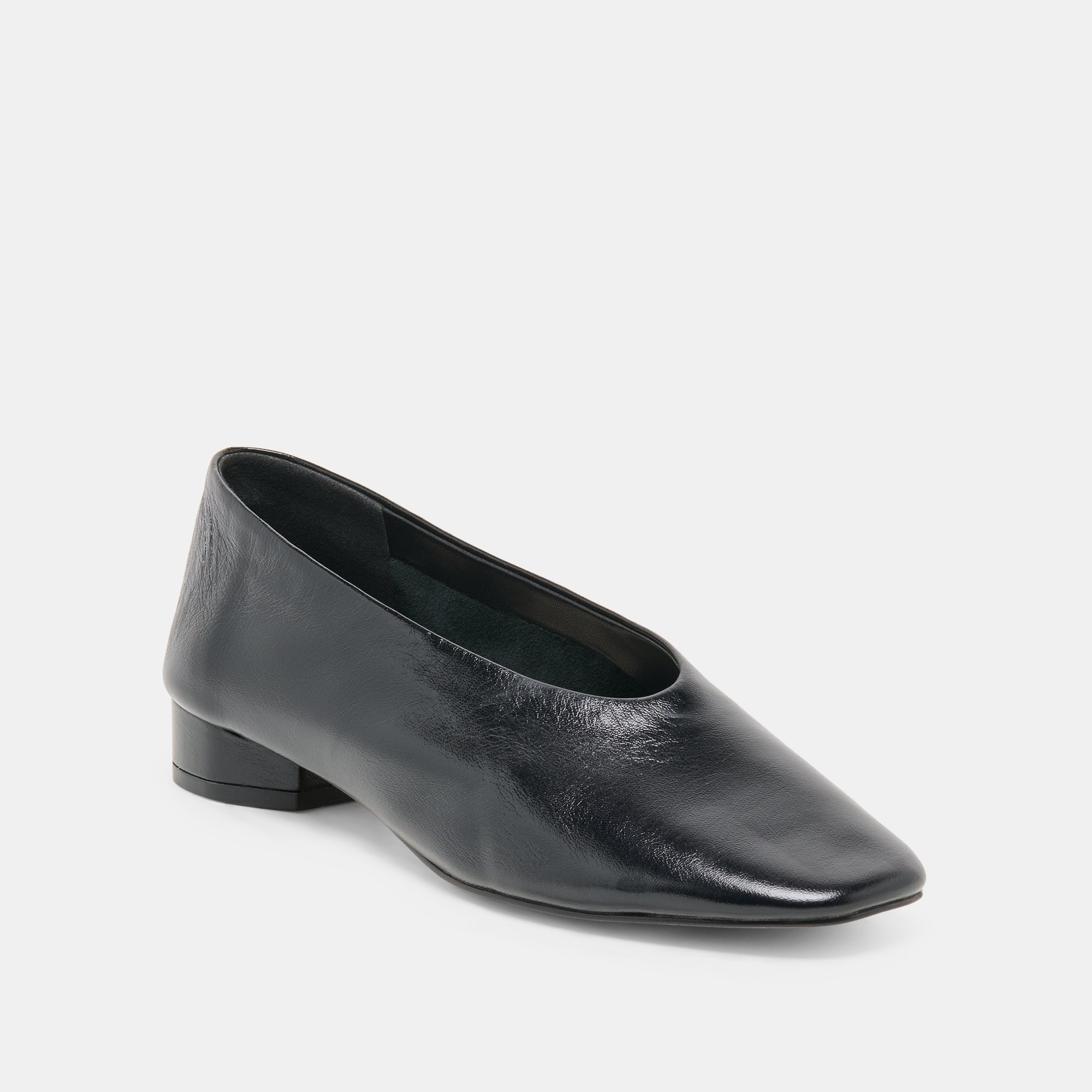 ANDEY BALLET FLATS BLACK LEATHER - Image 2